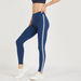 Solid Leggings with Elasticated Waistband and Tape Detail-Leggings-thumbnailMobile-0