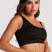 Solid One Shoulder Sports Bra with Detachable Strap-Bras-thumbnailMobile-2
