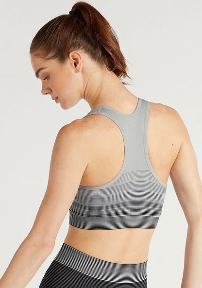 Ombre Sports Bra with Racerback