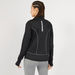 Expo 2020 Solid Zip Through Jacket with High Neck and Long Sleeves-Jackets-thumbnail-3