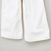 Bossini Button Detail Wide Leg Capris with Elasticised Waistband-Pants-thumbnail-3