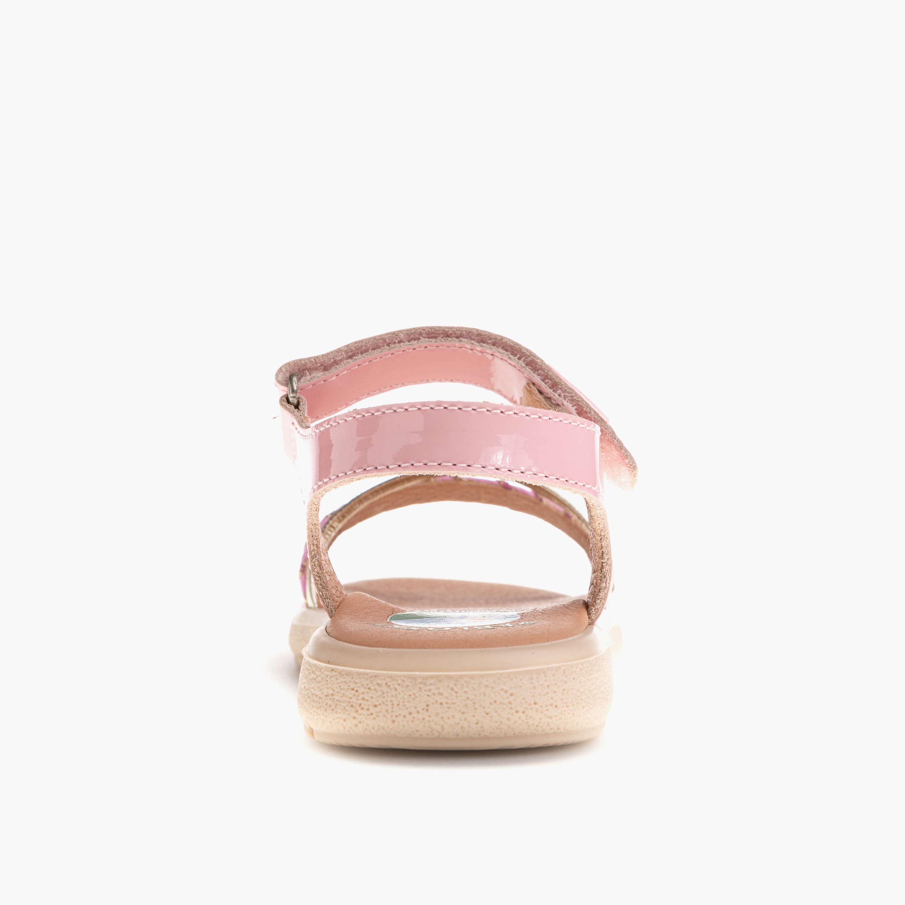 Pablosky Girls' Strap Sandals with Hook and Loop Closure-girls-shoes-sandals-image-3