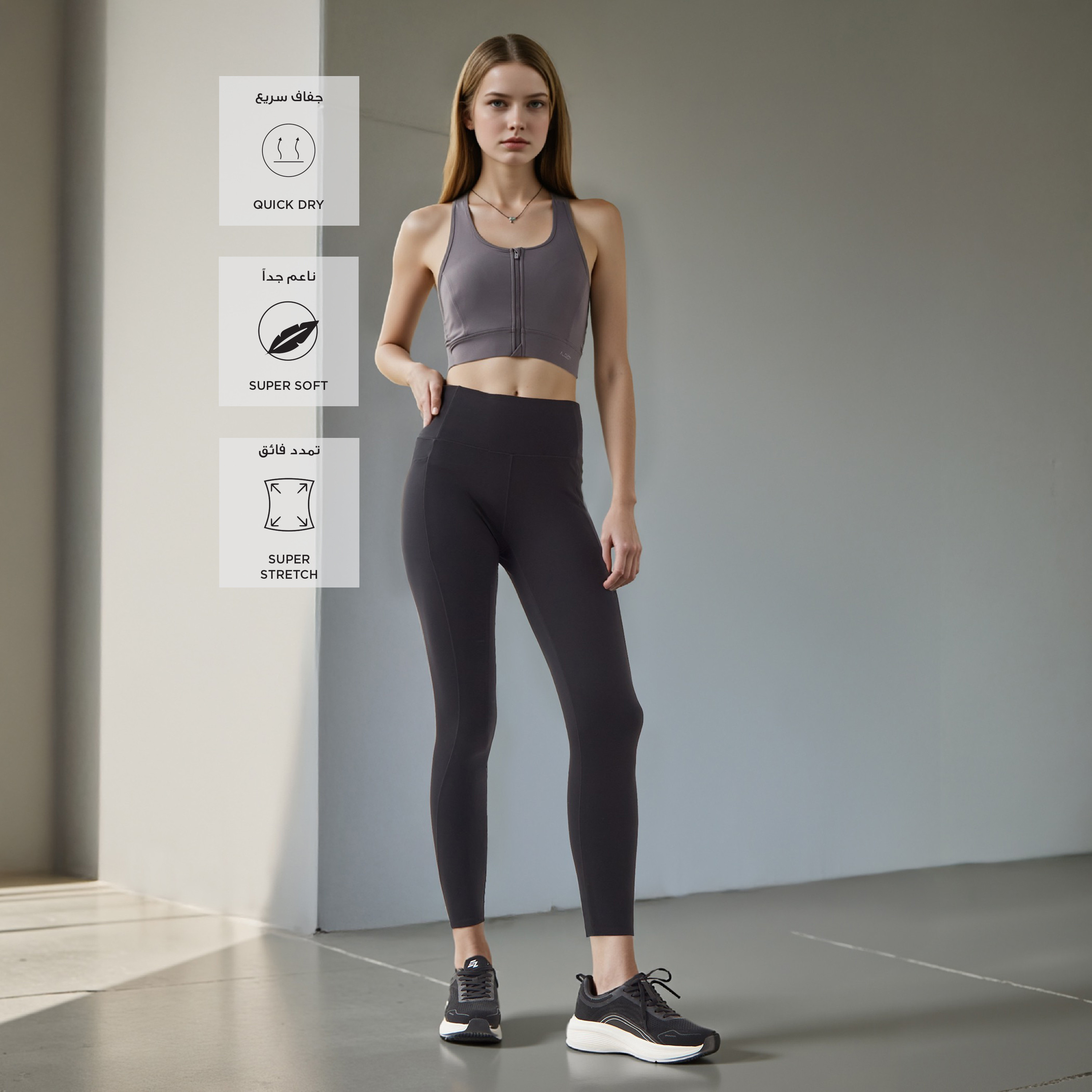 Regular Fit Cutout Detail Sports Bra with Removable Pads and Racerback-women-clothing-sportswearandactivewear-sportsbras-image-2