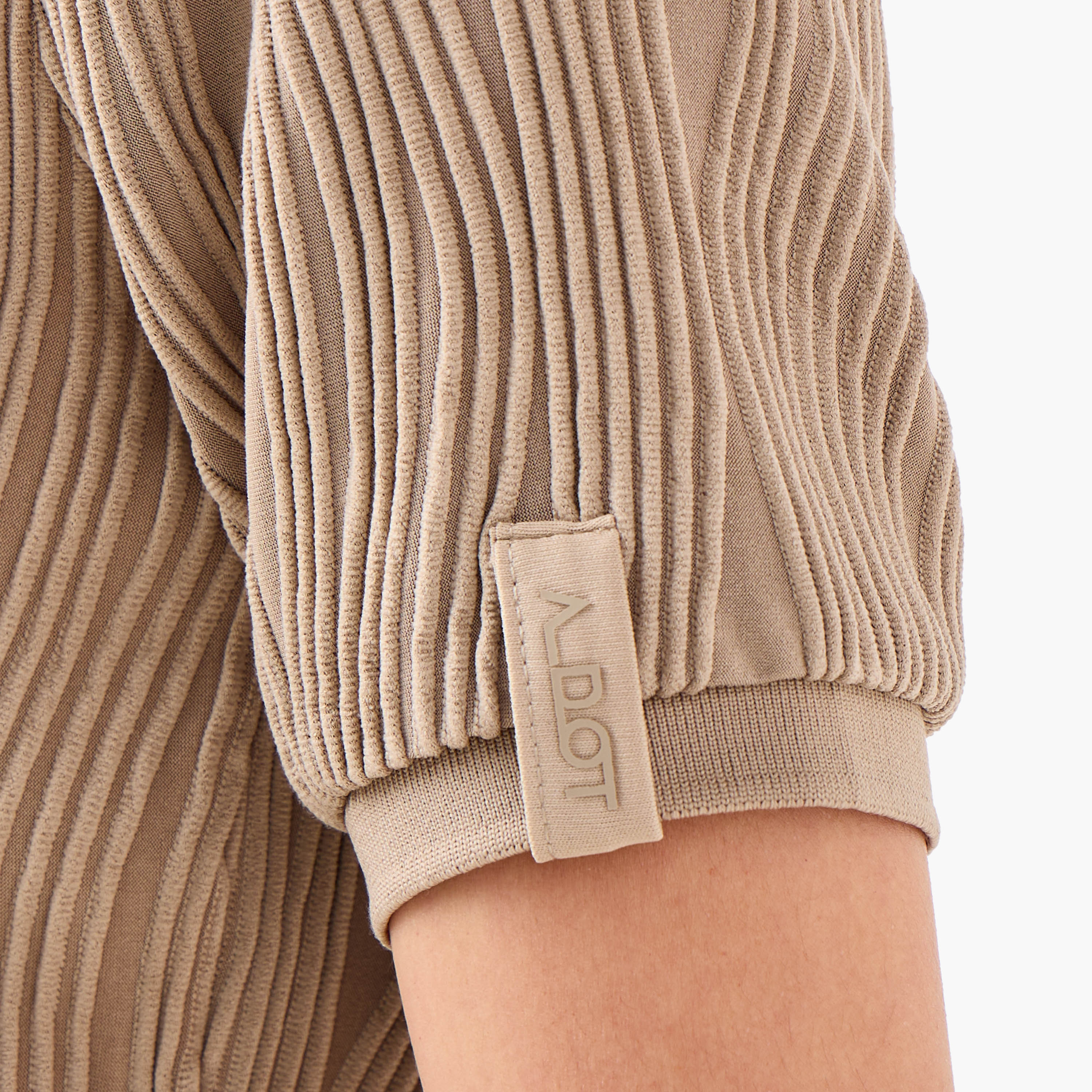 Jacquard Textured Polo T-shirt-women-clothing-tshirts-image-5