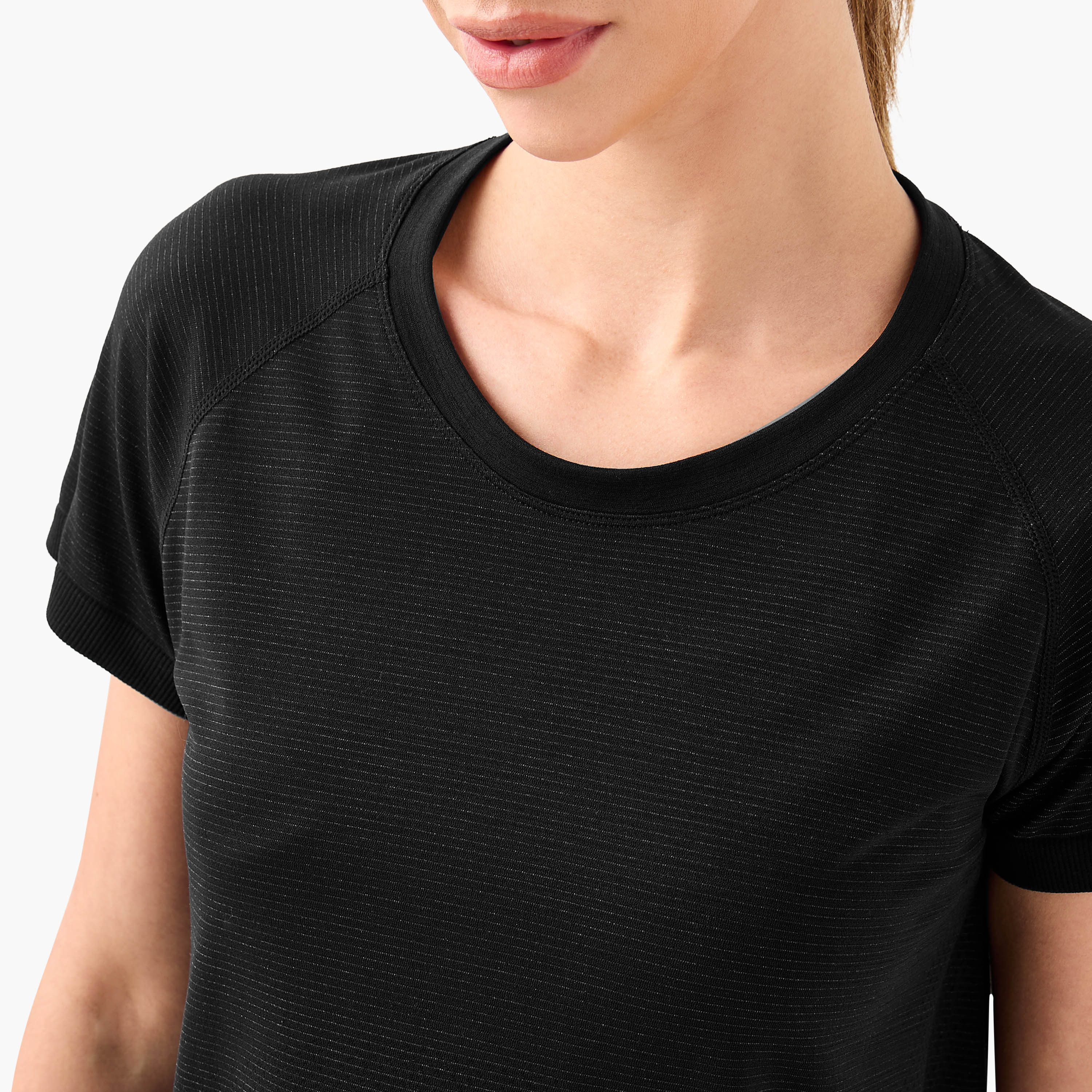 Seamless T-Shirt with Raglan Sleeves-women-clothing-tshirts-image-4