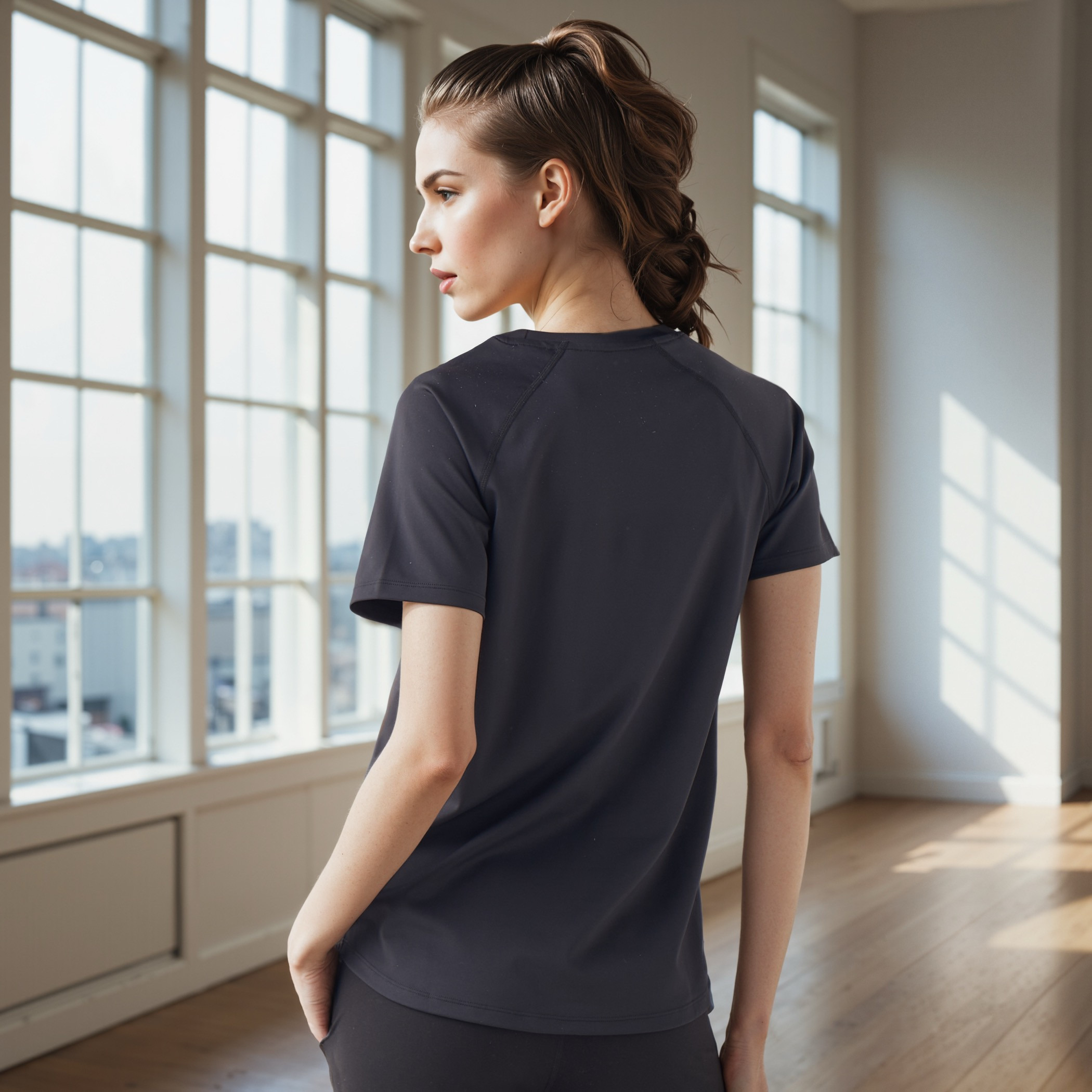 Regular Fit T-shirt with Raglan Sleeves-women-clothing-tshirts-image-3