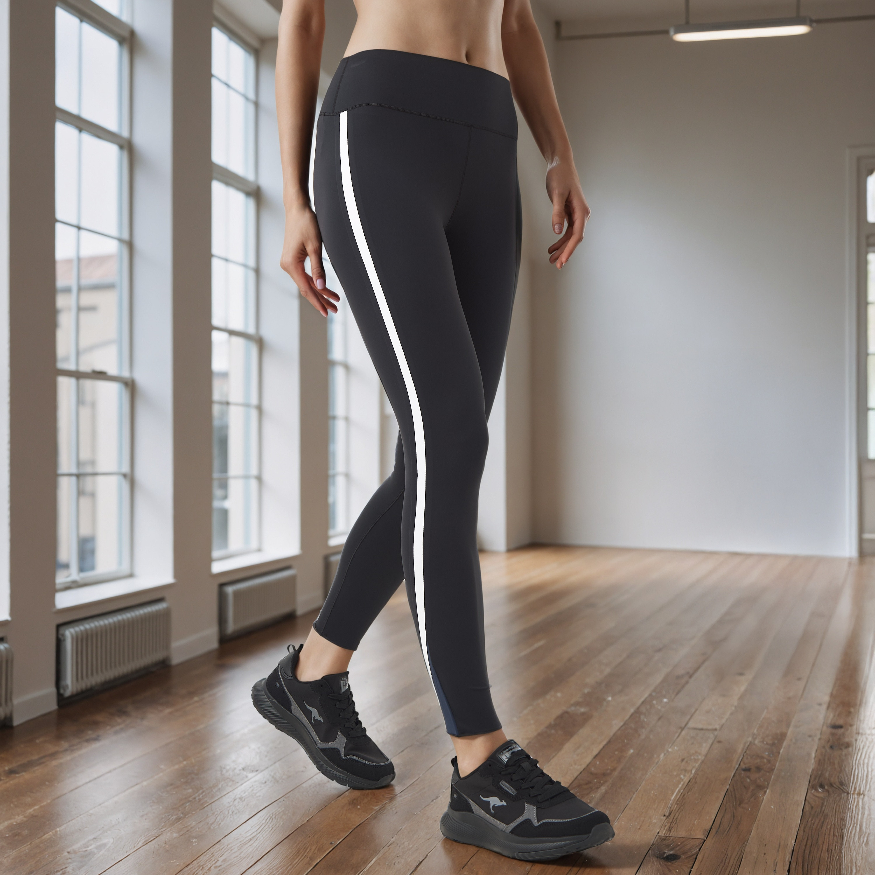 Colourblock Leggings-women-clothing-sportswearandactivewear-bottoms-leggings-image-1