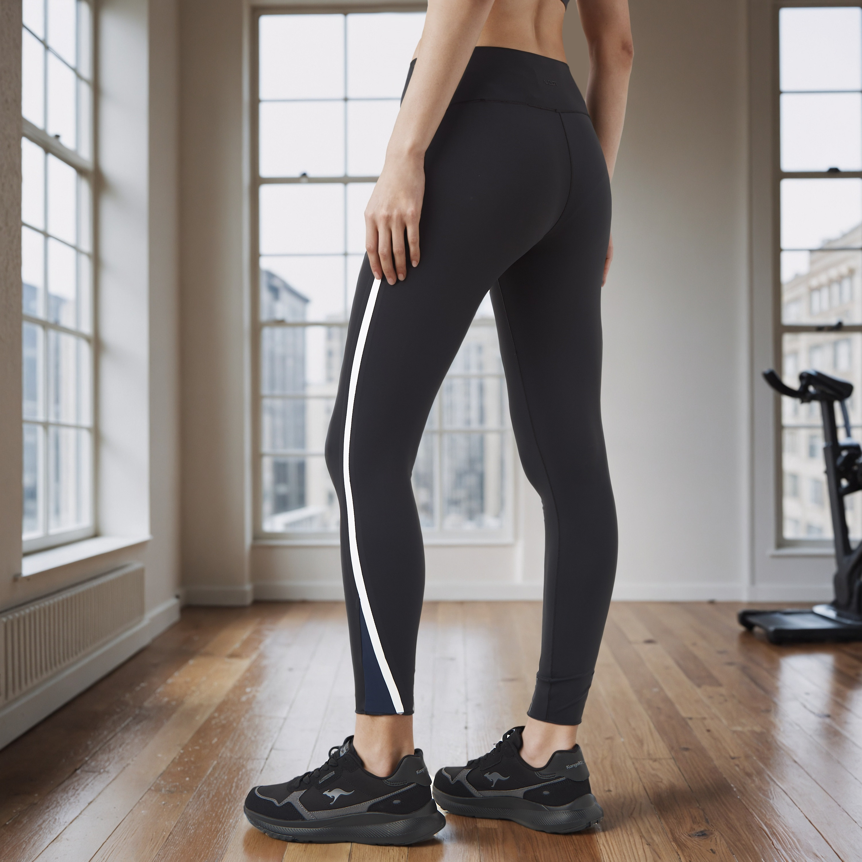Colourblock Leggings-women-clothing-sportswearandactivewear-bottoms-leggings-image-3