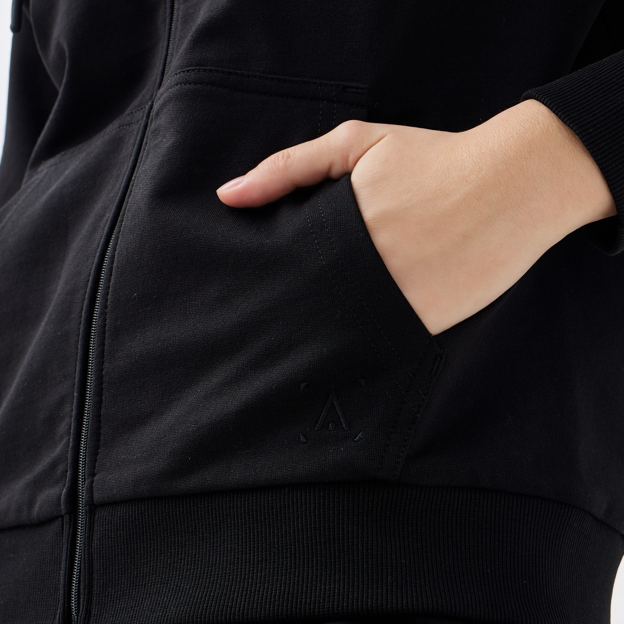 Hooded Jacket with Zip Closure-women-clothing-sportswearandactivewear-coatsandjackets-jackets-image-5