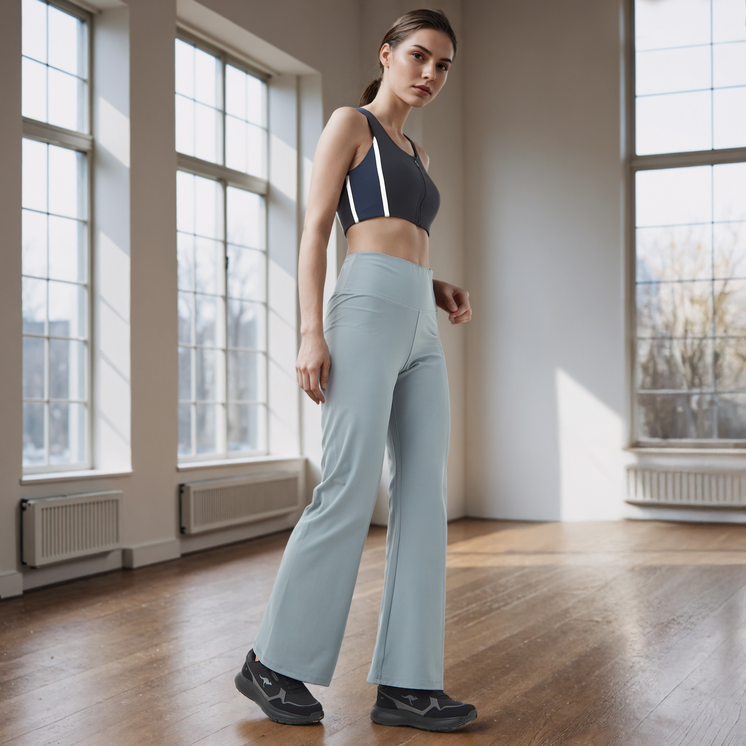 بنطلون ليقنز رياضي واسع الساقين-women-clothing-sportswearandactivewear-bottoms-leggings-image-15