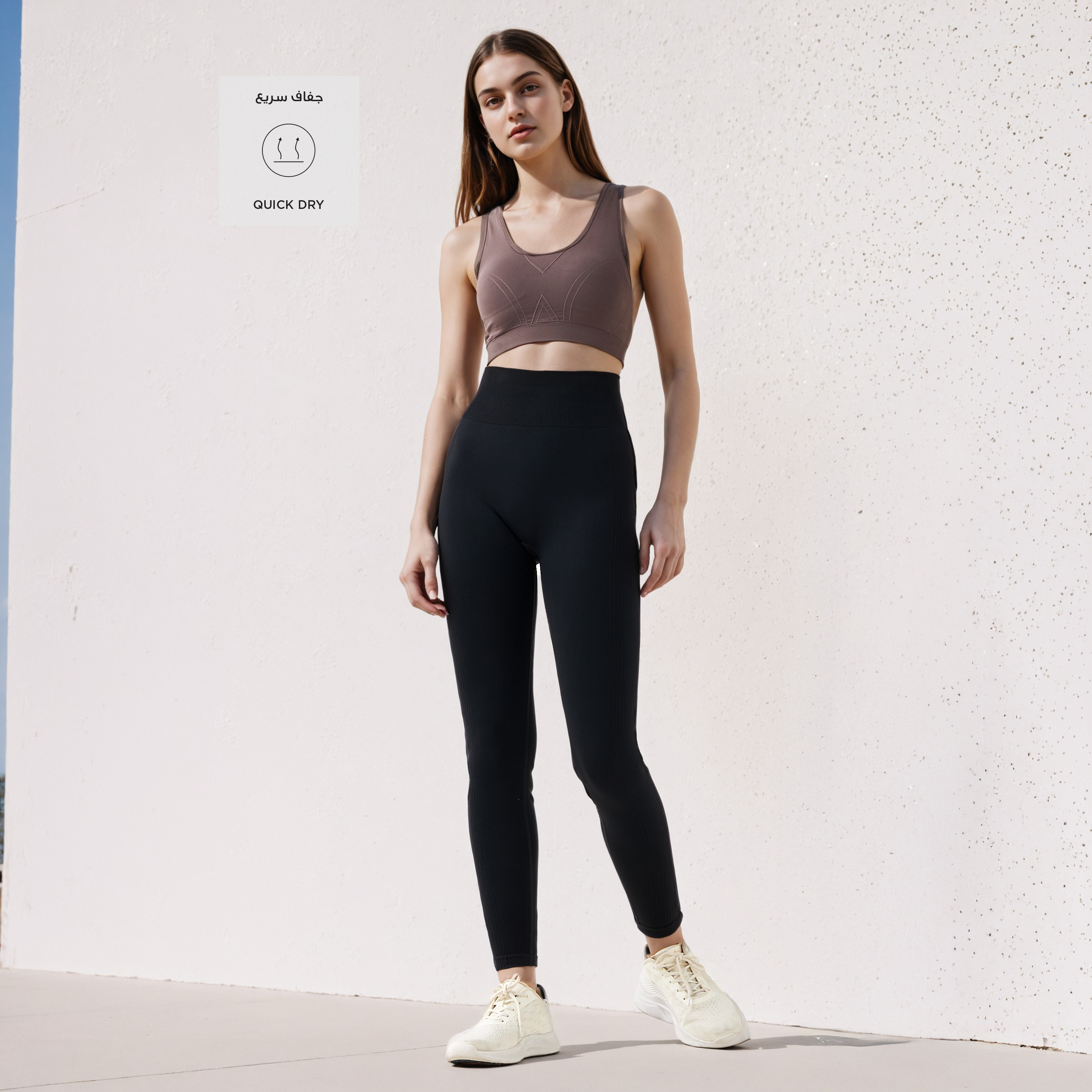 Textured Racerback Sports Bra-women-clothing-lingerie-bras-image-2