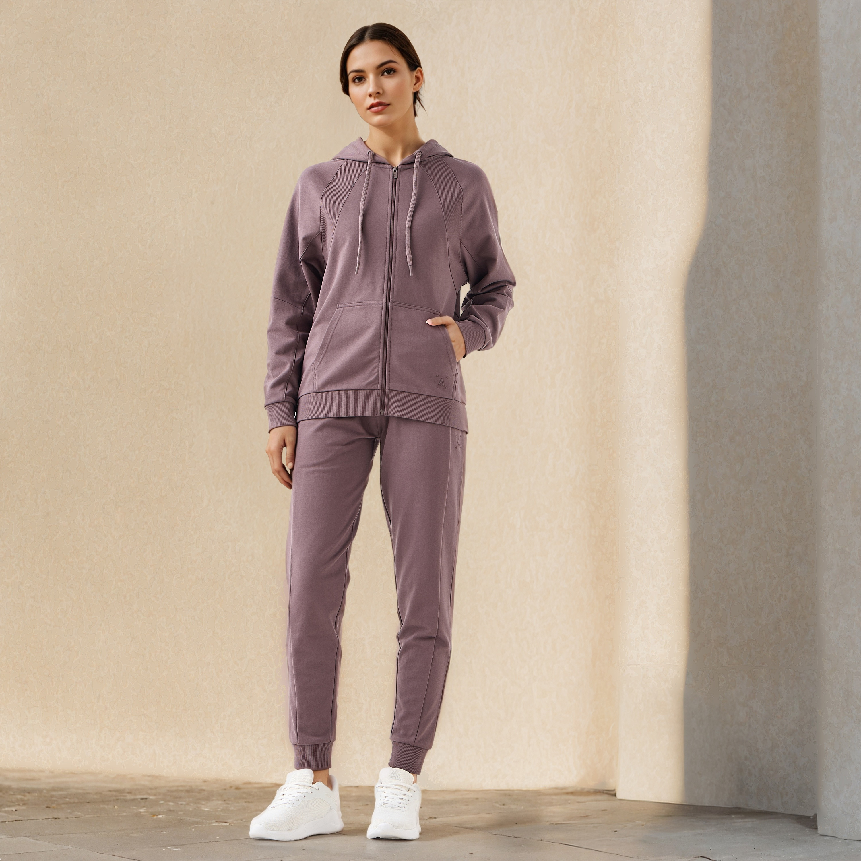 Panelled Zip Through Hooded Jacket-women-clothing-sportswearandactivewear-coatsandjackets-jackets-image-2