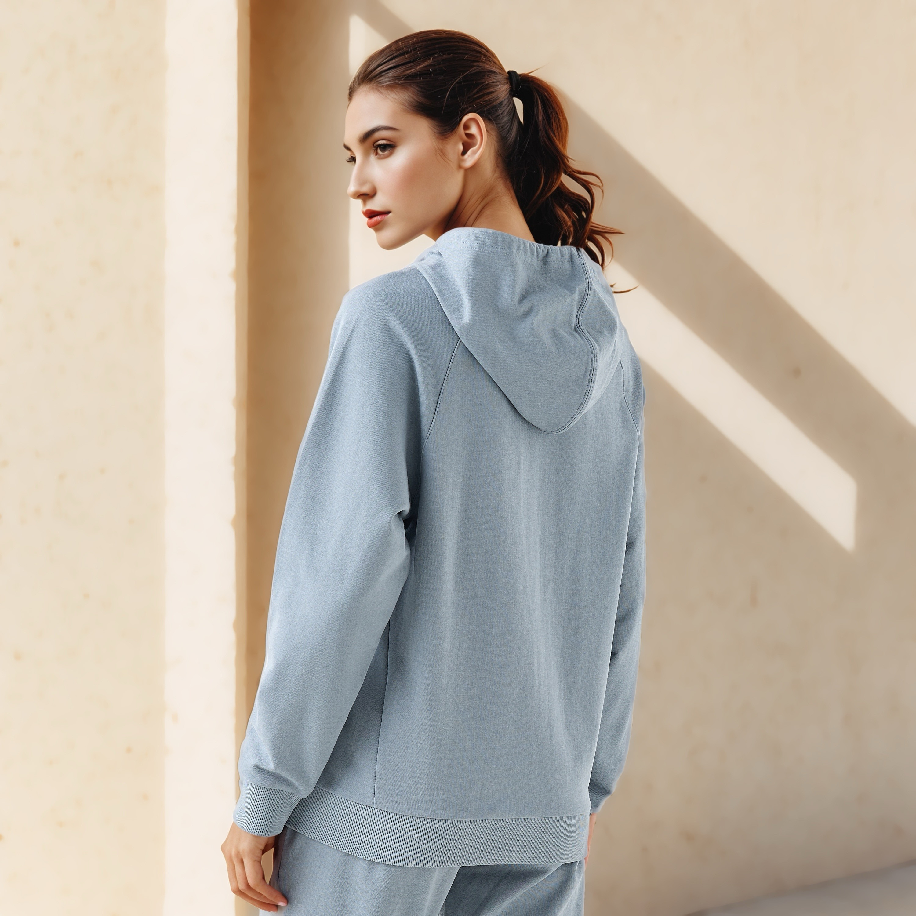 Panelled Zip Through Hooded Jacket-women-clothing-sportswearandactivewear-coatsandjackets-jackets-image-3