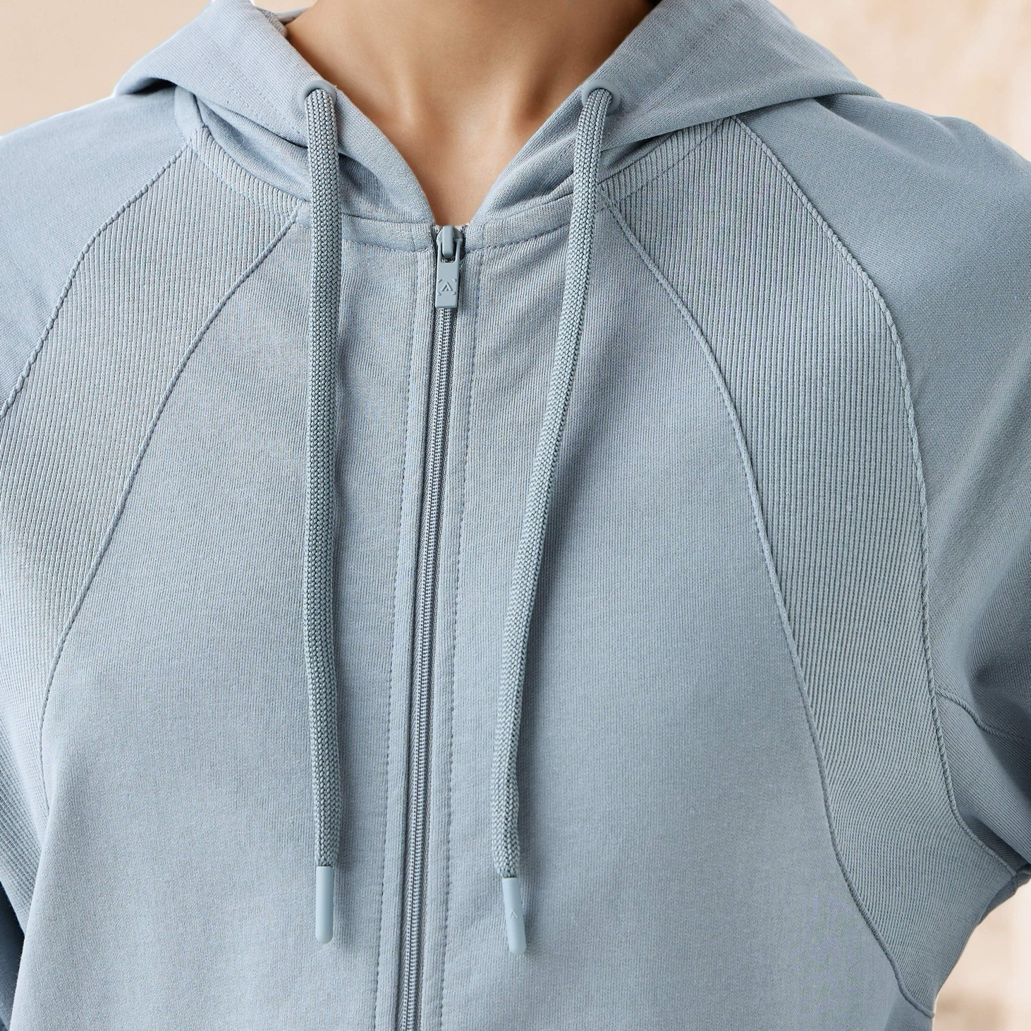 Panelled Zip Through Hooded Jacket-women-clothing-sportswearandactivewear-coatsandjackets-jackets-image-5