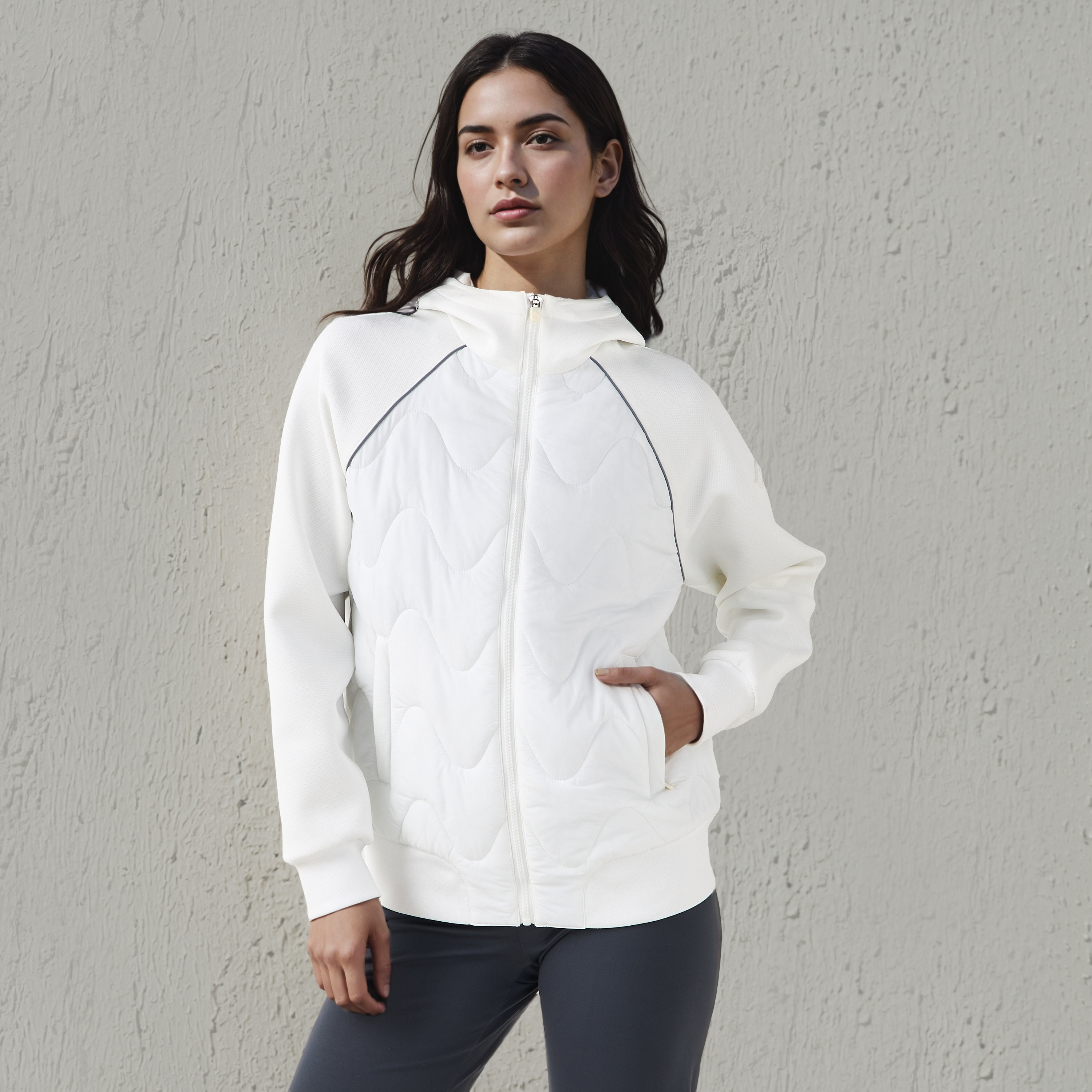 جاكيت منفوخ بقبعة للنساء-women-clothing-sportswearandactivewear-coatsandjackets-jackets-image-1