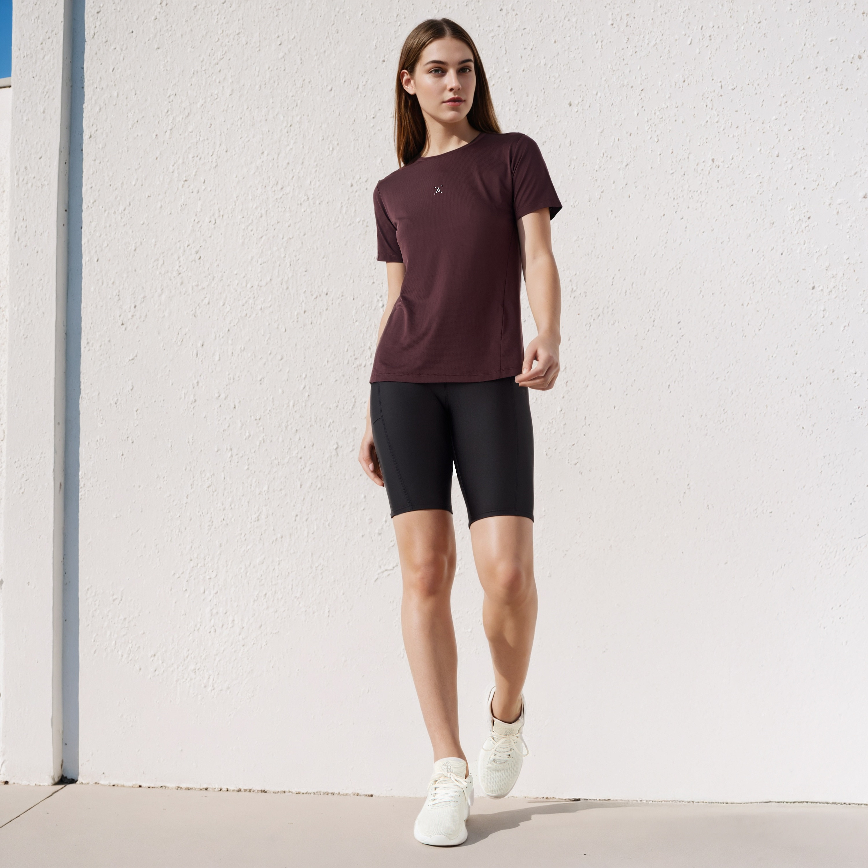 تيشيرت بارز الملمس-sports-women-clothing-tshirtsandvests-image-2