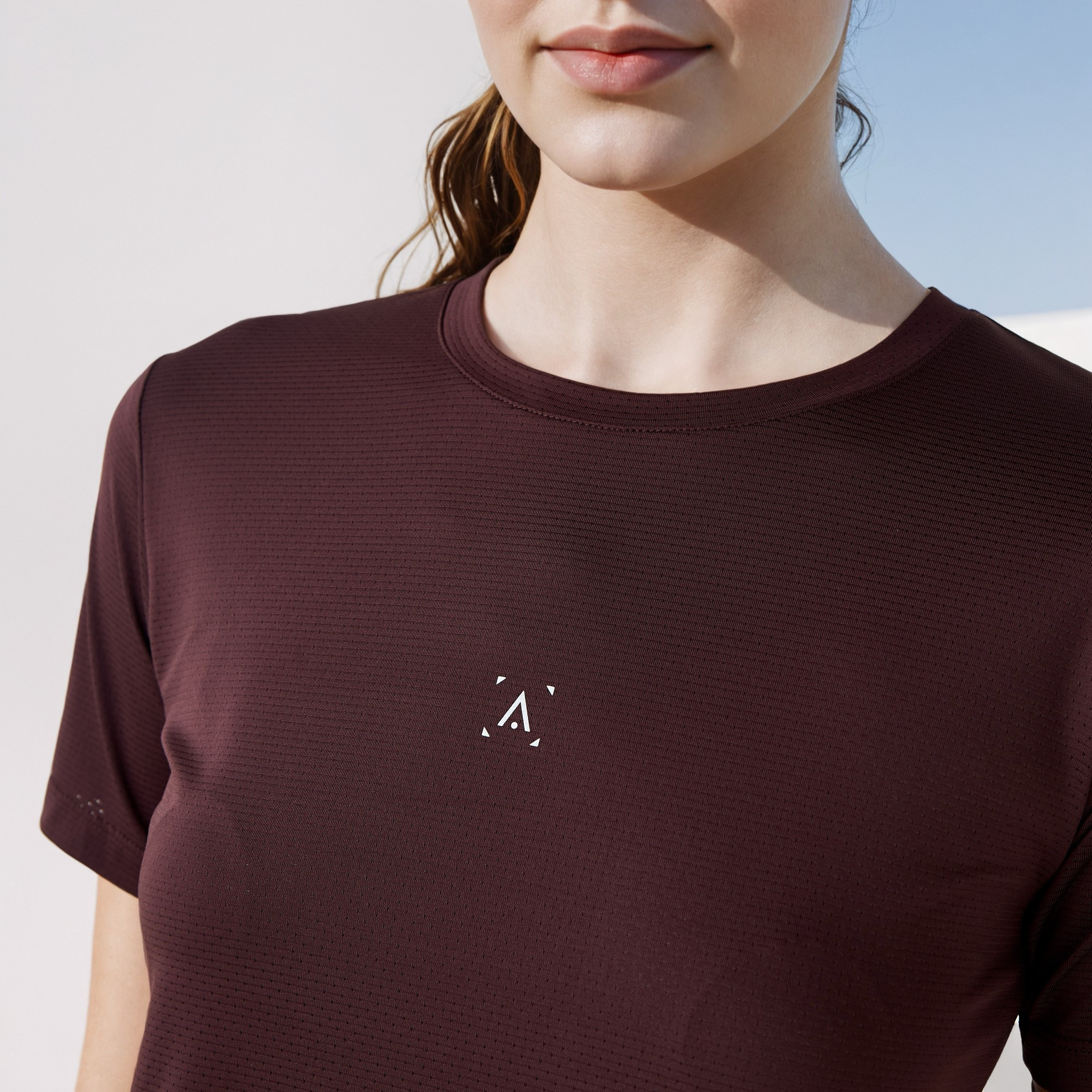 تيشيرت بارز الملمس-sports-women-clothing-tshirtsandvests-image-4
