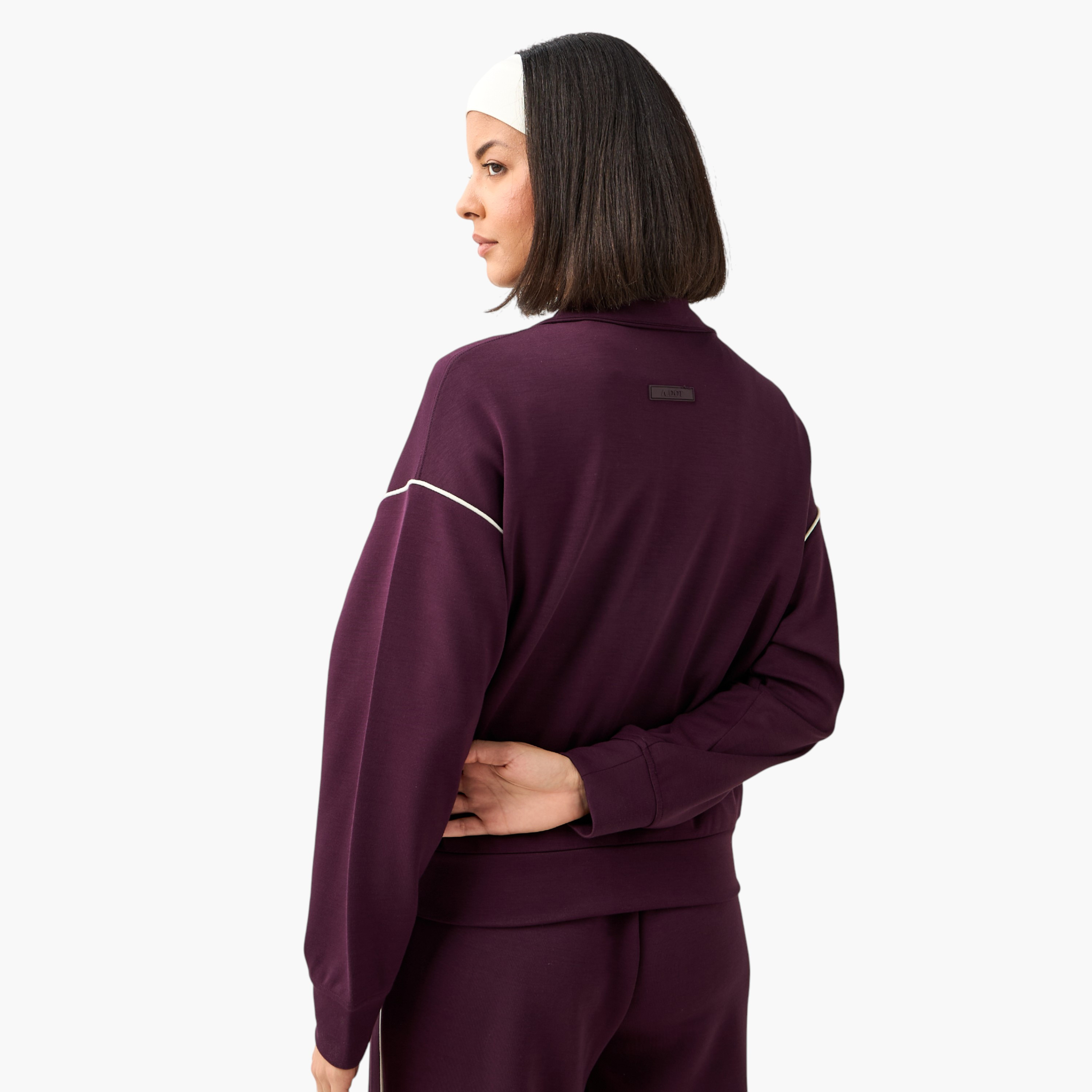 Women 2 Way Stretch Jacket-women-clothing-coordsets-image-3