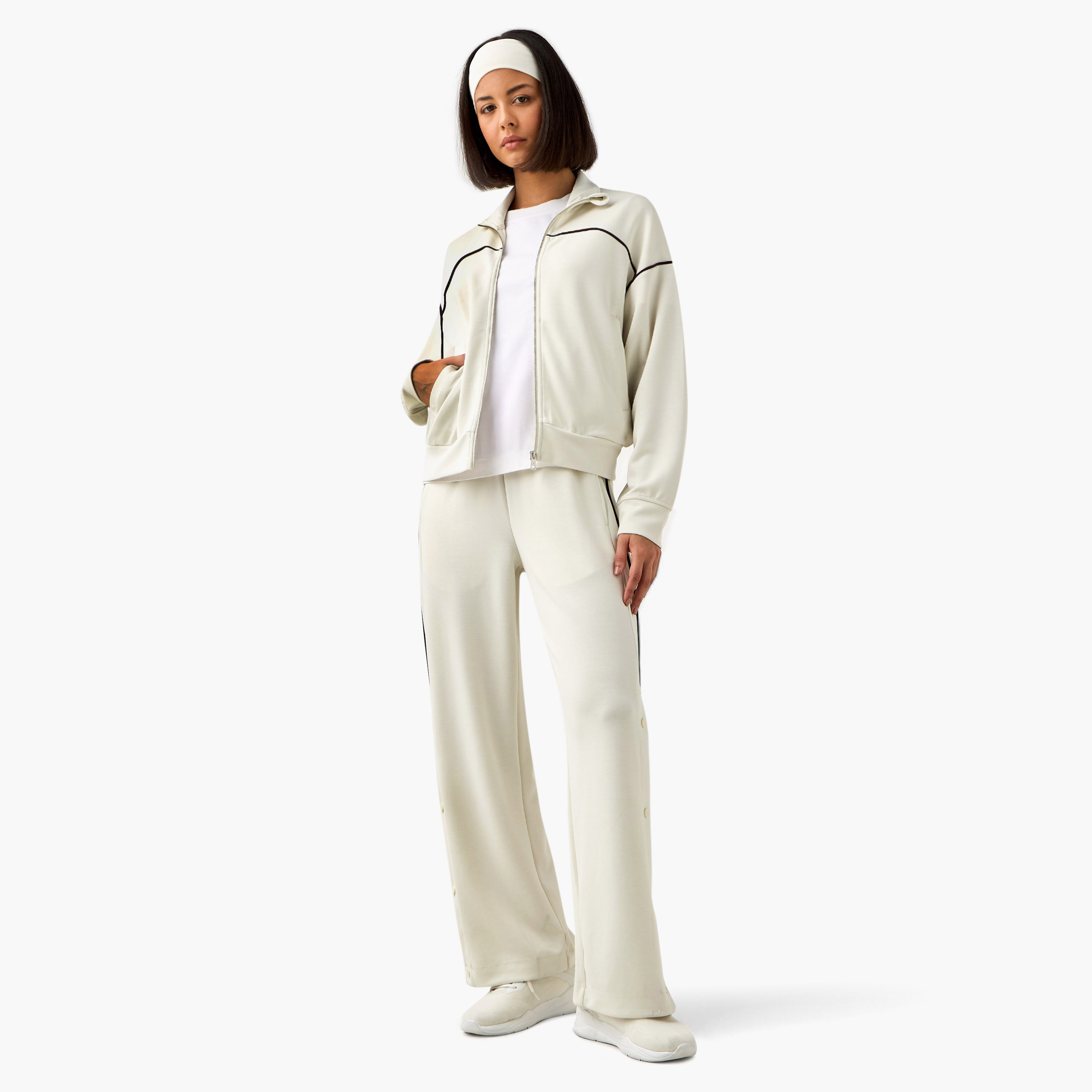 Women 2 Way Stretch Jacket-women-clothing-coordsets-image-2