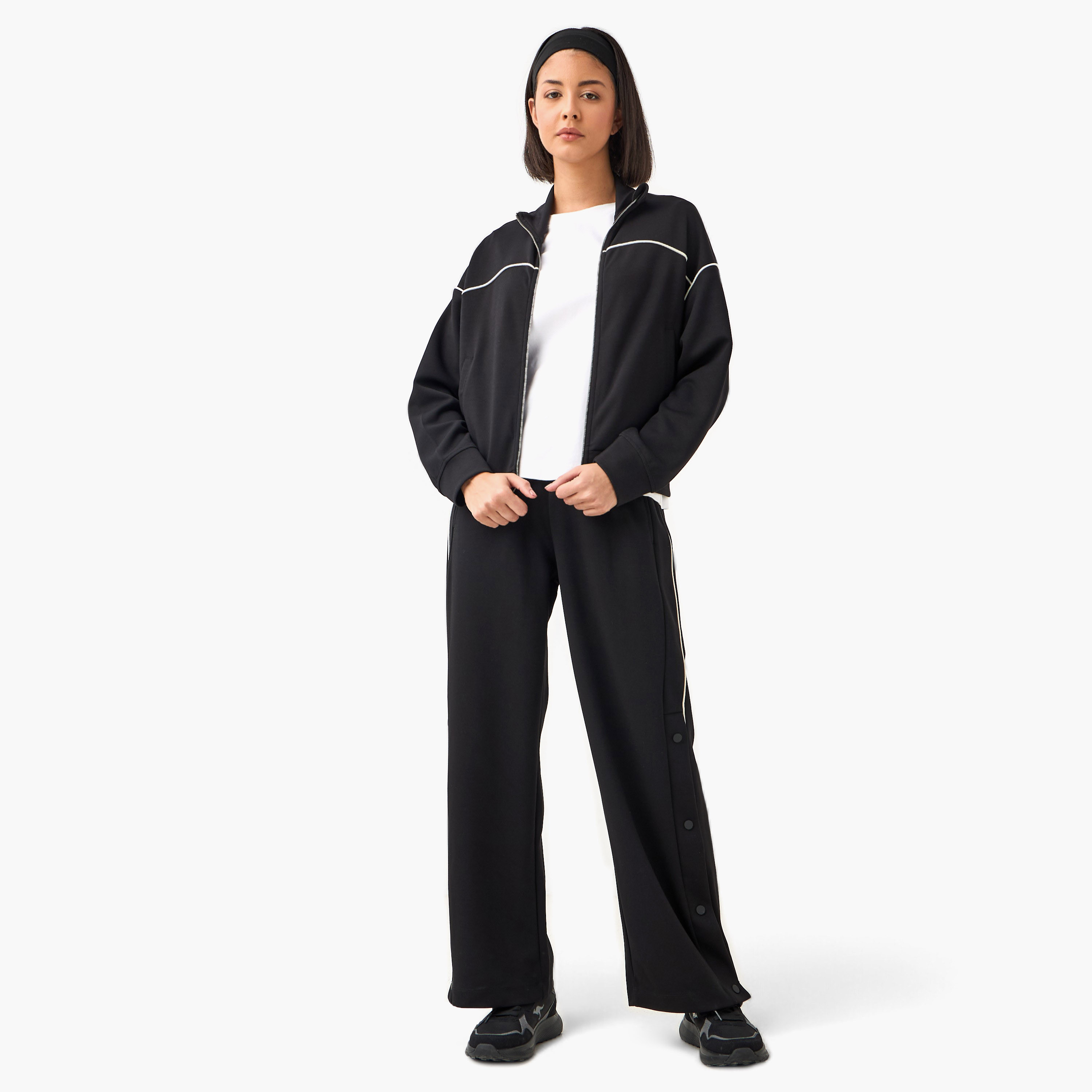 Women 2 Way Stretch Jacket-women-clothing-coordsets-image-2