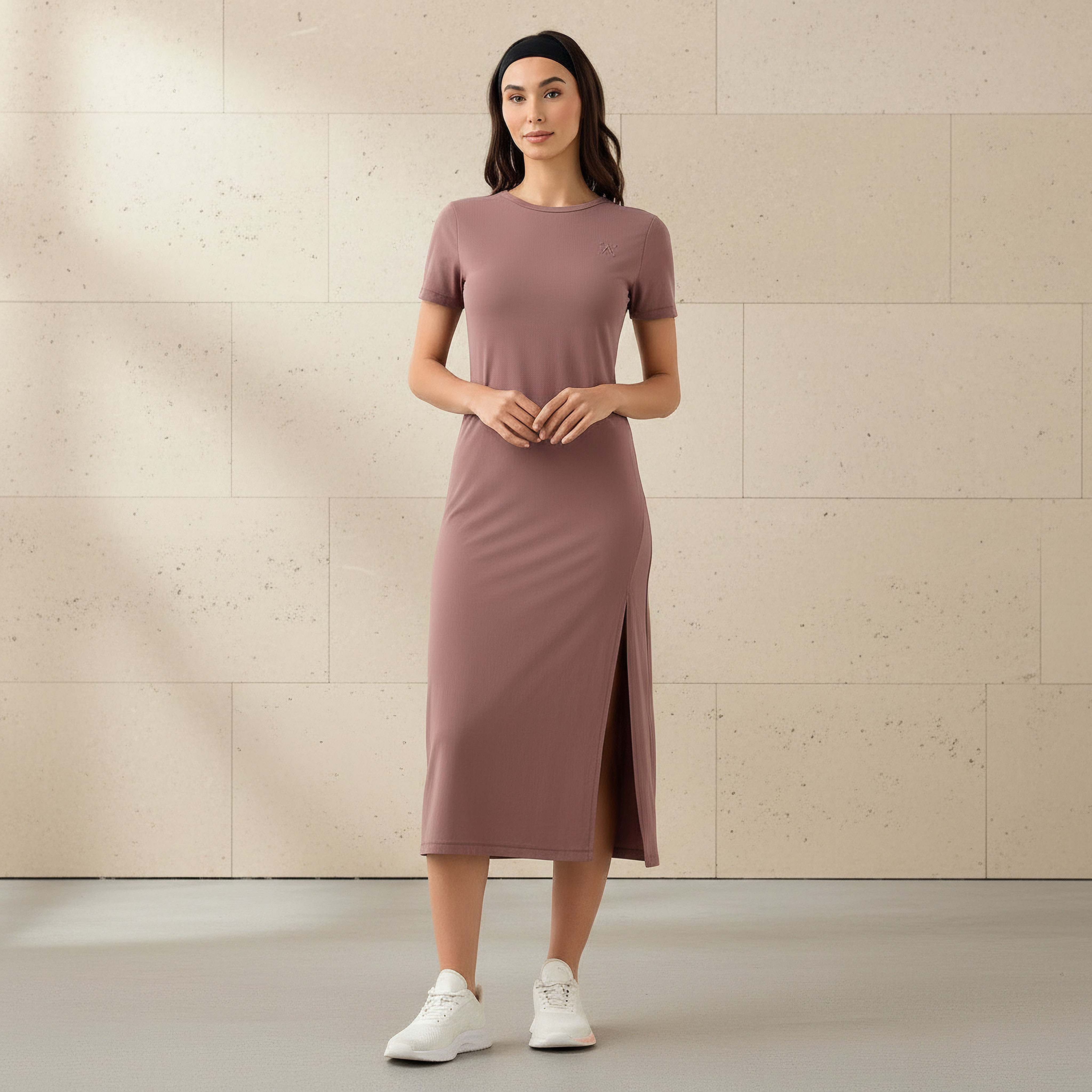 Long Dress with Slit Detail-women-clothing-dresses-image-1