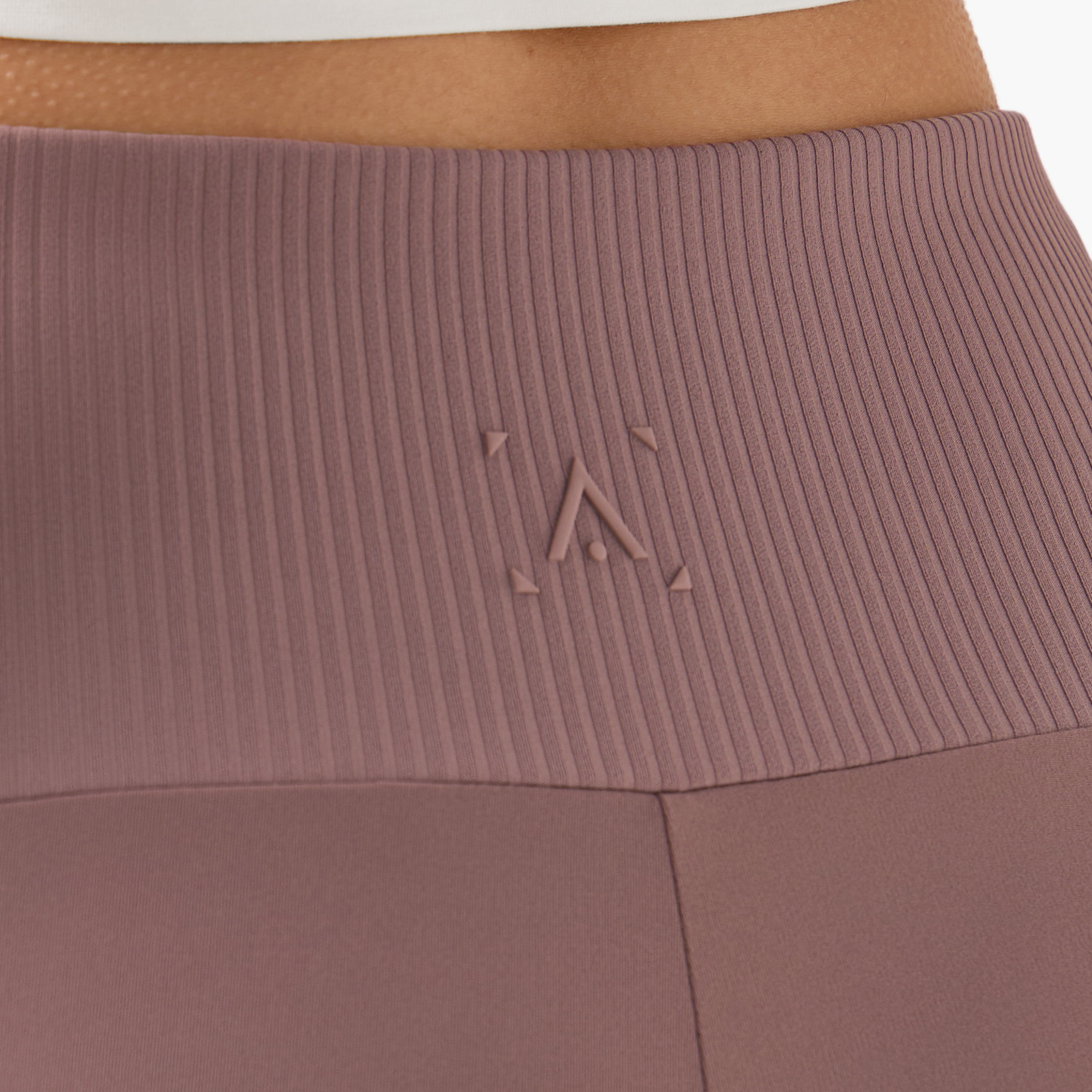 Flared Leggings with Ribbed Panel-women-clothing-bottoms-leggings-image-4