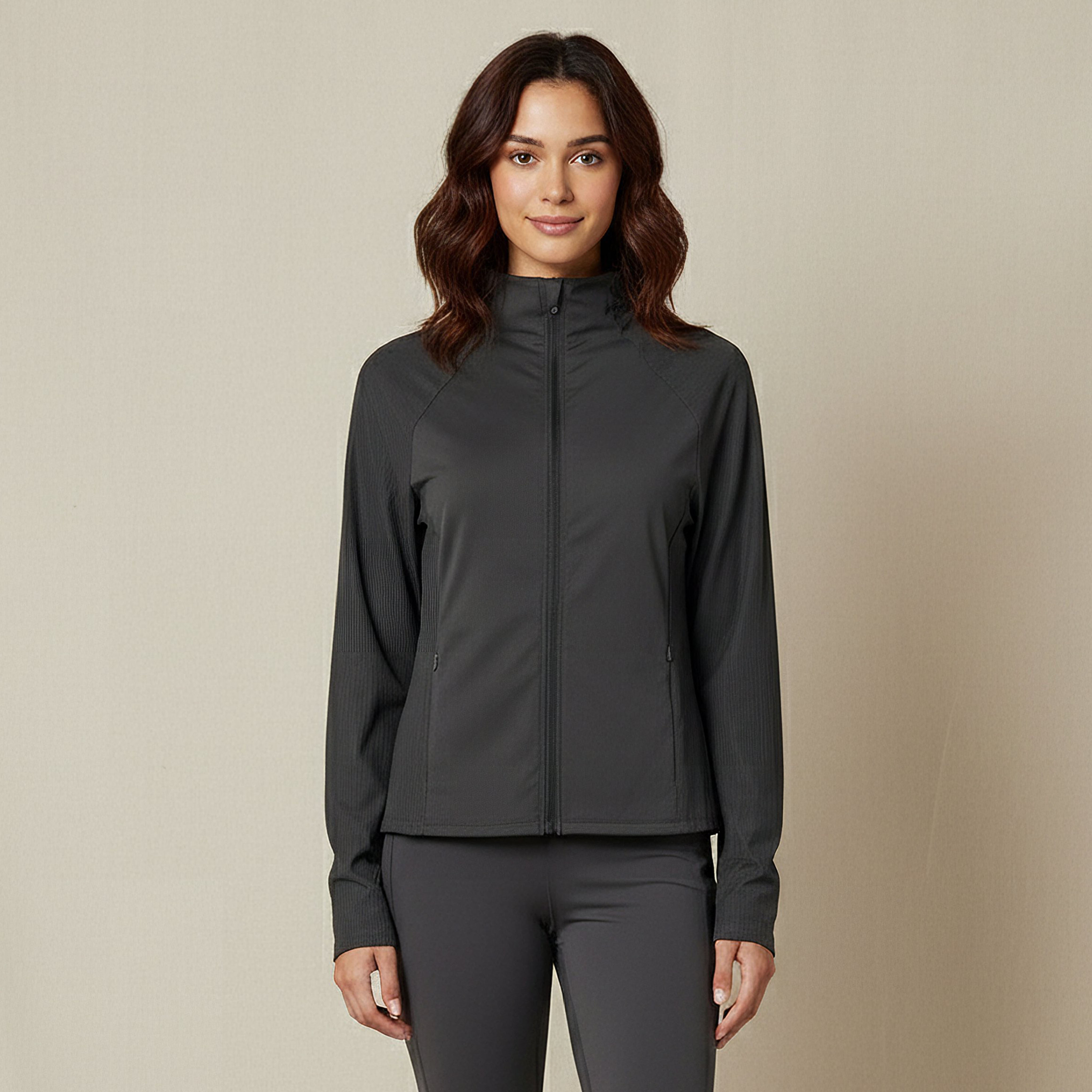 جاكيت مضلع قصير للنساء-women-clothing-sportswearandactivewear-coatsandjackets-jackets-image-4