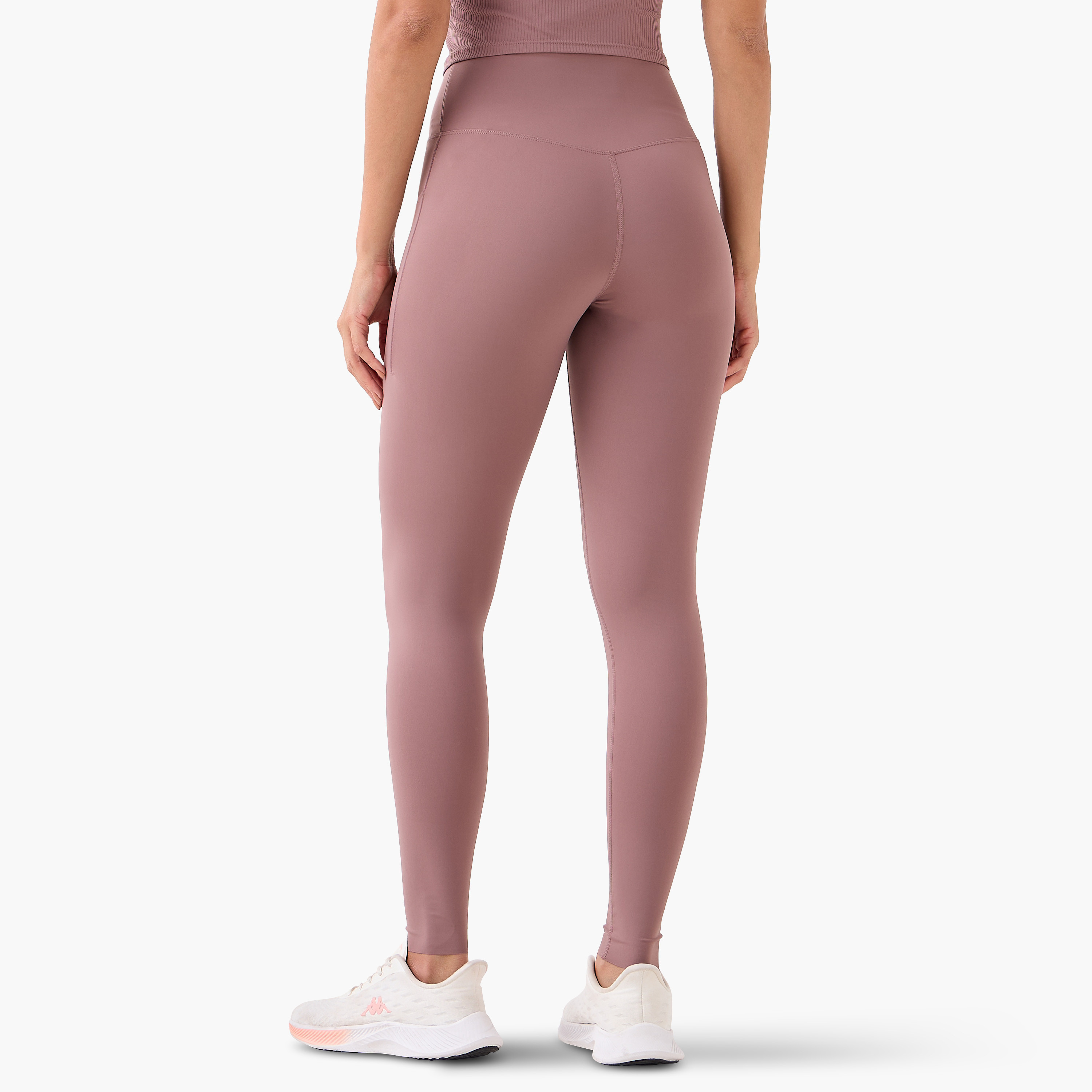 Yoga Slim Fit Leggings with Cell Phone Pocket-women-clothing-bottoms-leggings-image-3