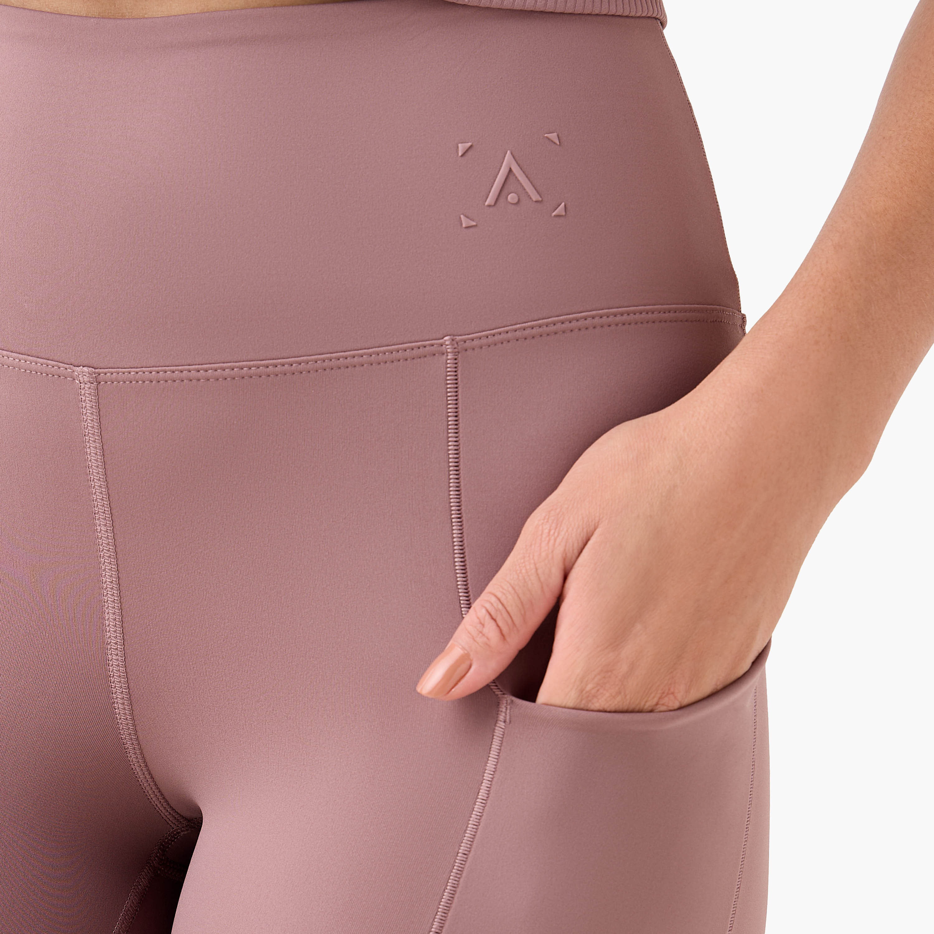 Yoga Slim Fit Leggings with Cell Phone Pocket-women-clothing-bottoms-leggings-image-4