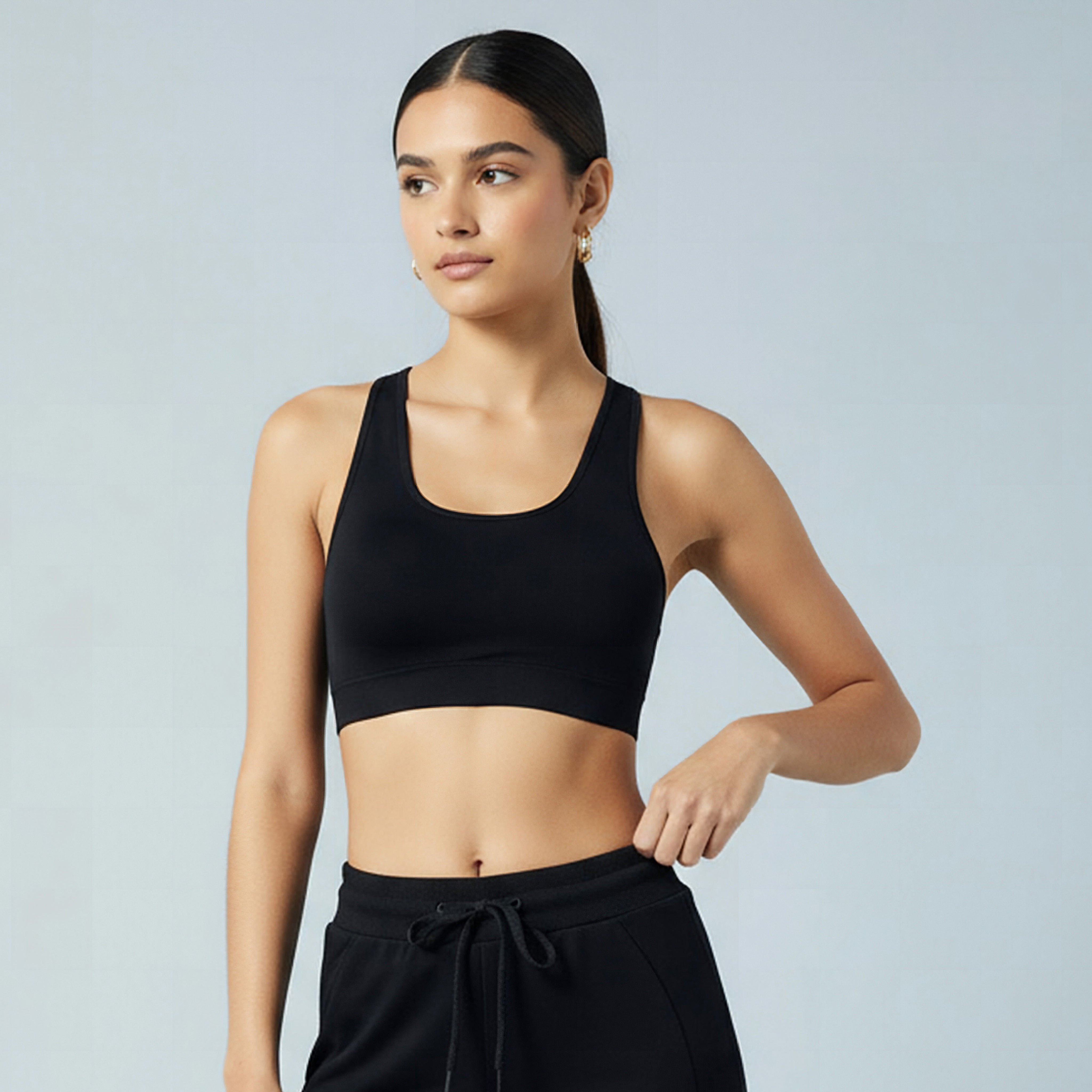 Women Racerback Sports Bra-women-clothing-lingerie-bras-image-1