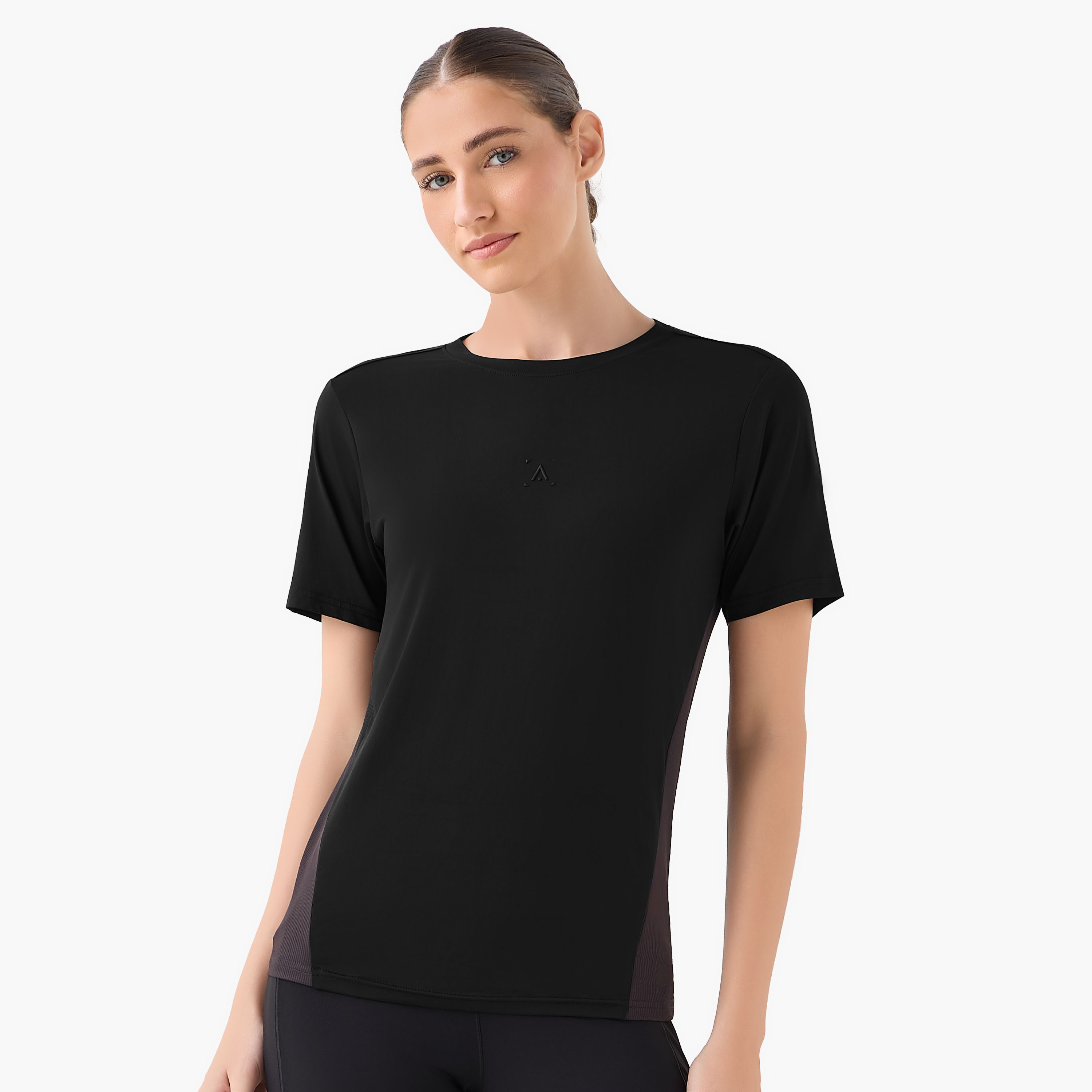 تيشيرت رياضي قابل للتمدد في اتجاهين للنساء-women-clothing-coordsets-image-5