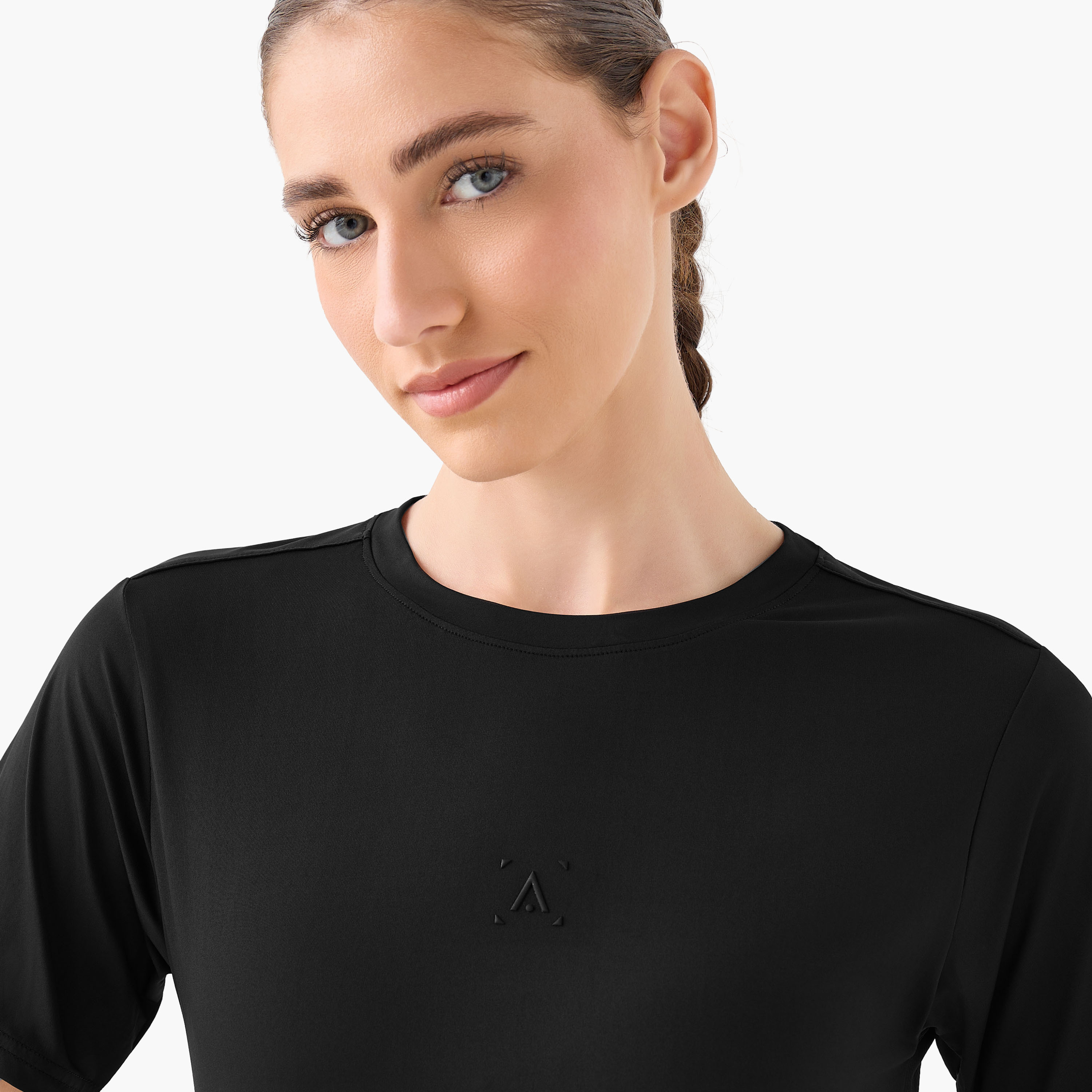 تيشيرت رياضي قابل للتمدد في اتجاهين للنساء-women-clothing-coordsets-image-1