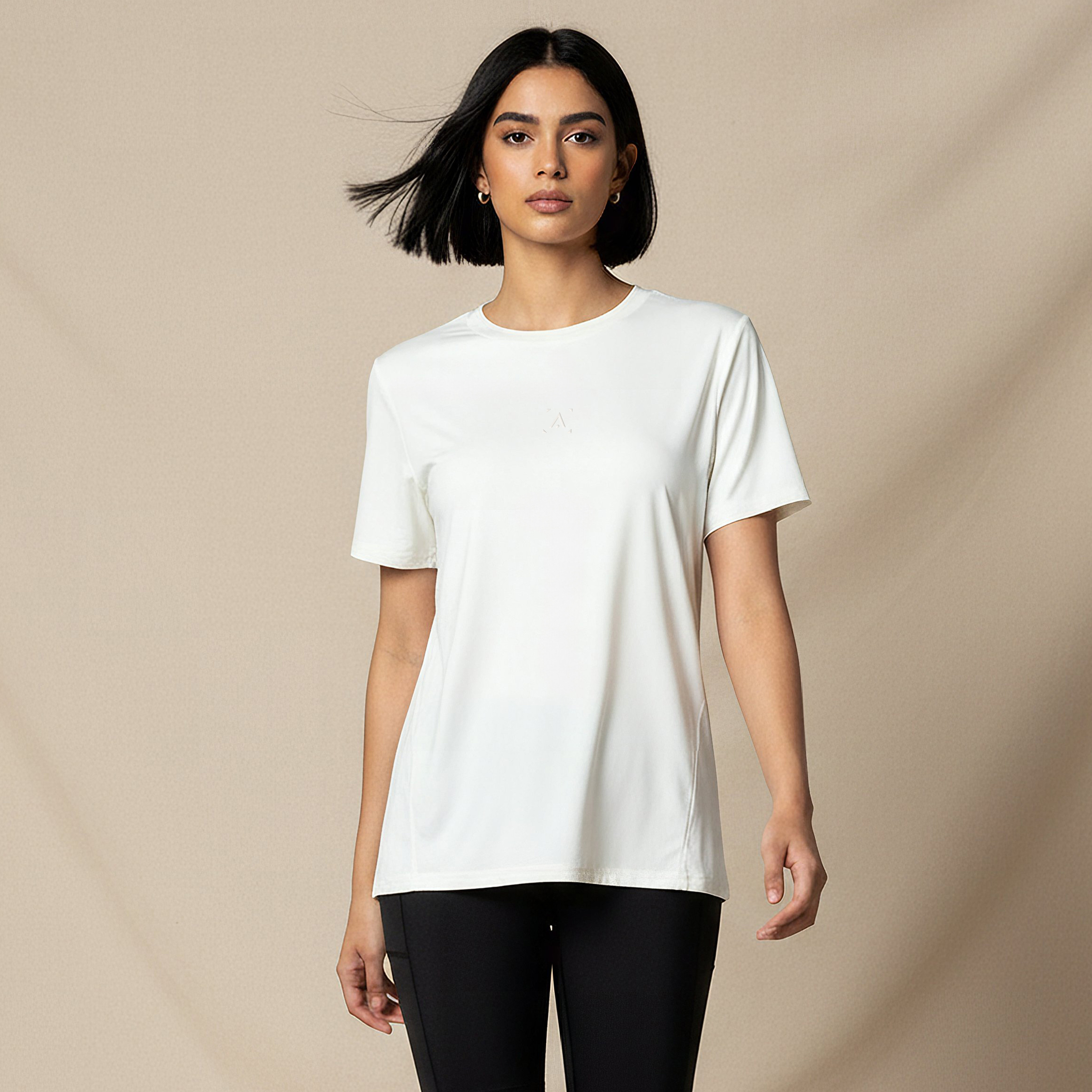 Women 2 Way Stretch Performance T-shirt-women-clothing-coordsets-image-1