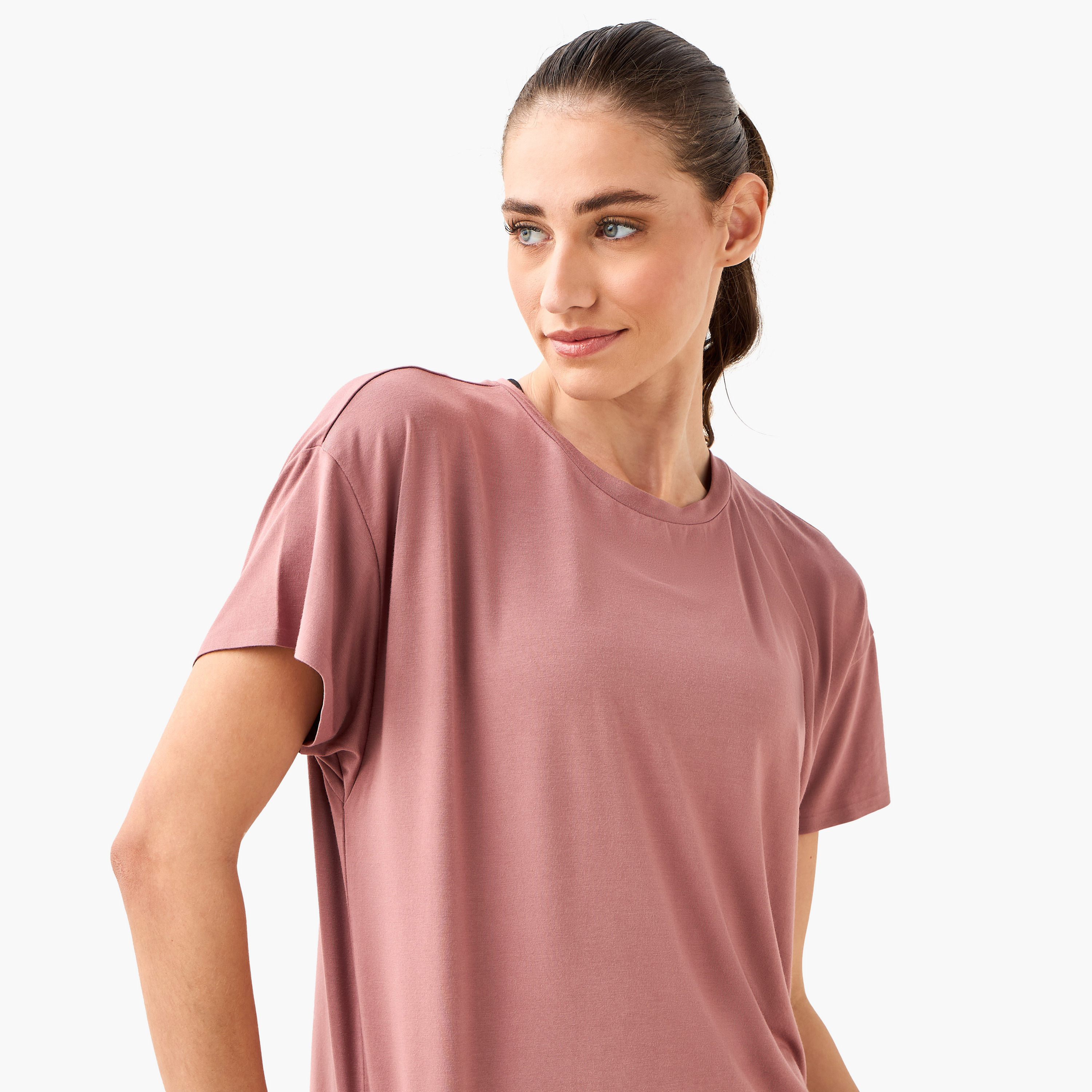 Women 2-Way Stretch T-shirt-women-clothing-coordsets-image-7