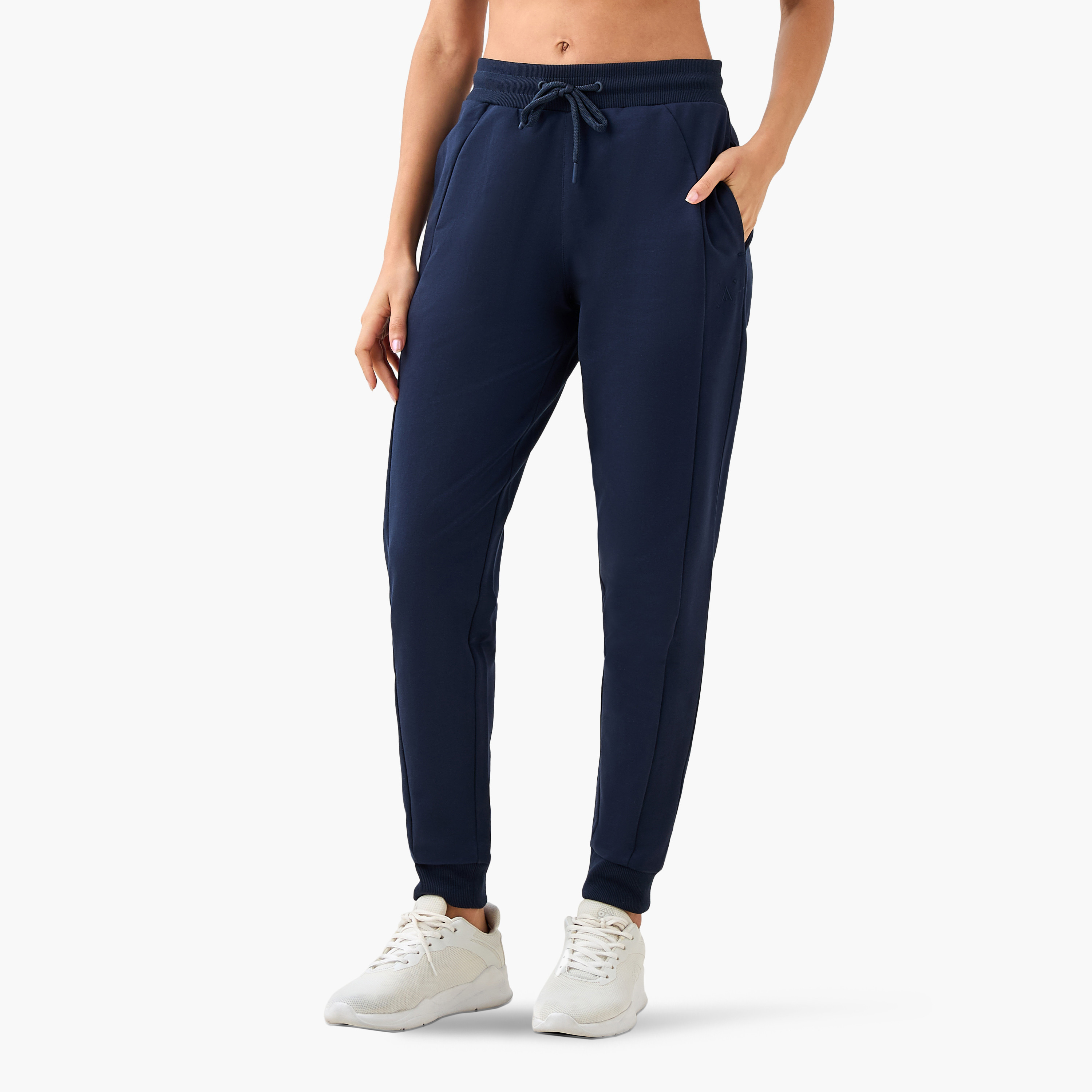 Women Drawstring Waist Joggers-women-clothing-bottoms-joggers-image-2