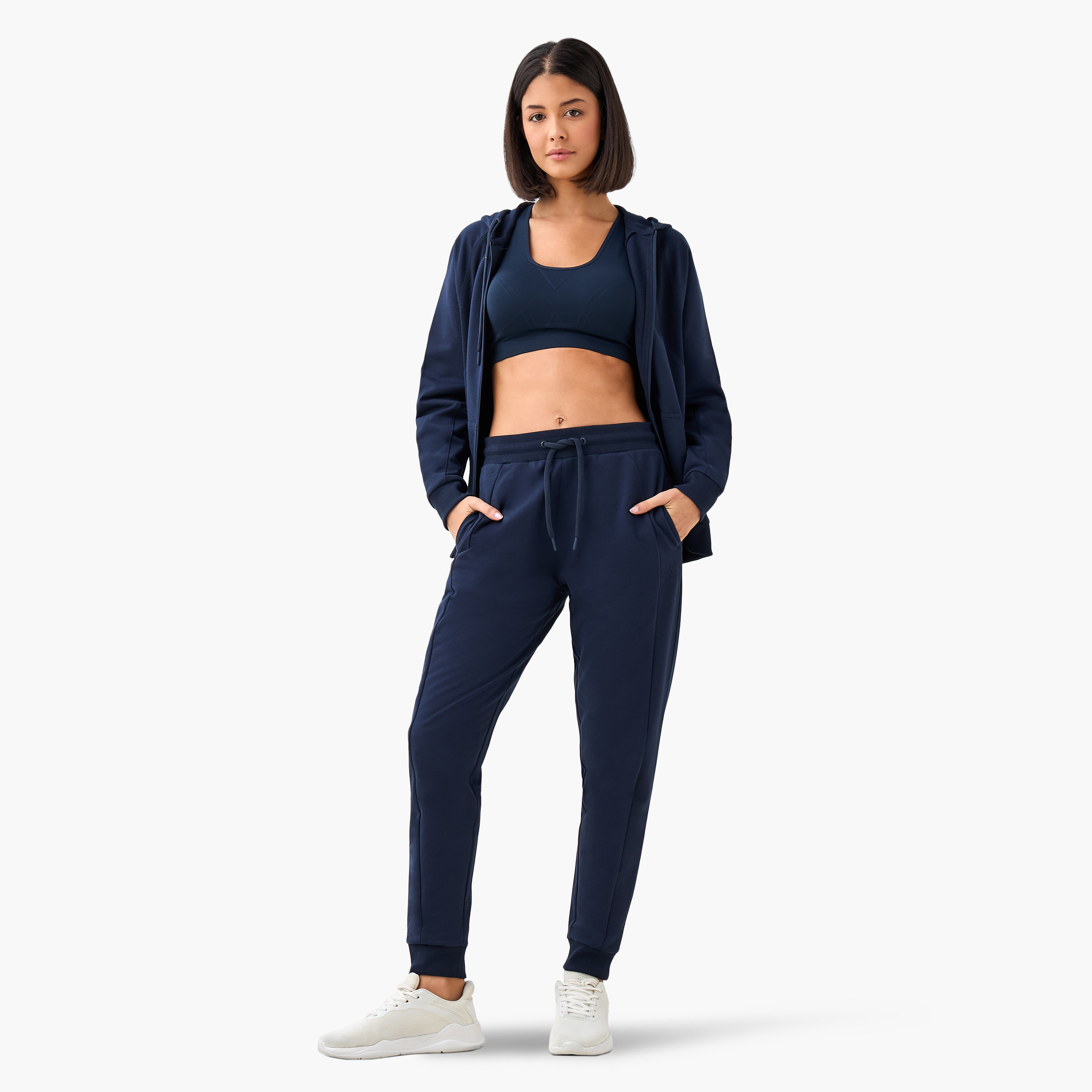 Women Drawstring Waist Joggers-women-clothing-bottoms-joggers-image-3