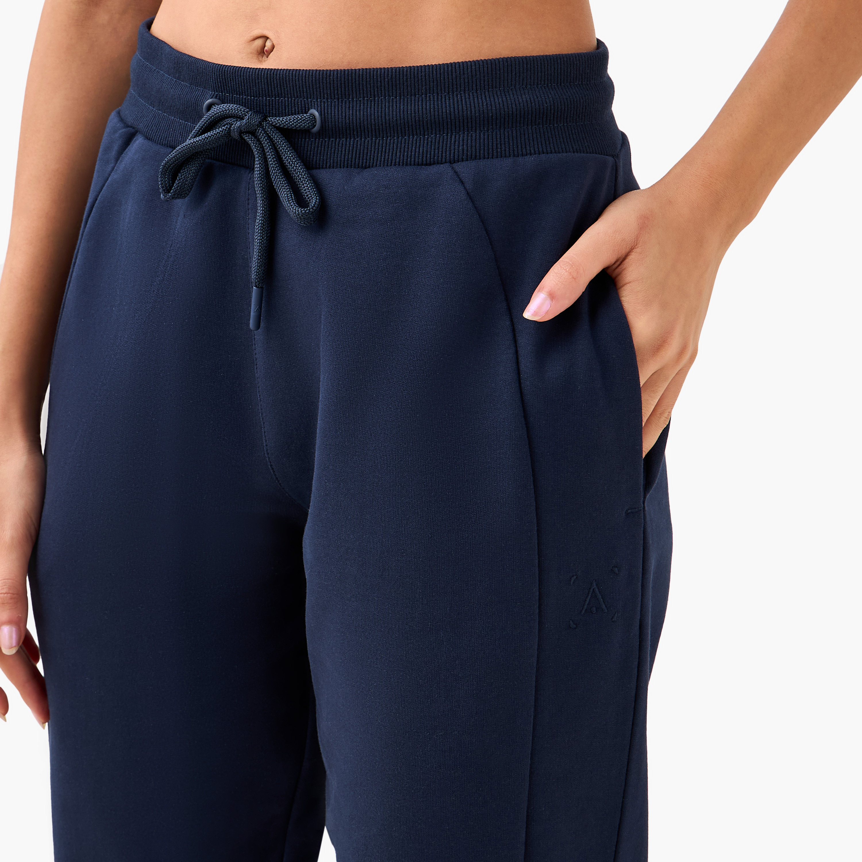 Women Drawstring Waist Joggers-women-clothing-bottoms-joggers-image-5