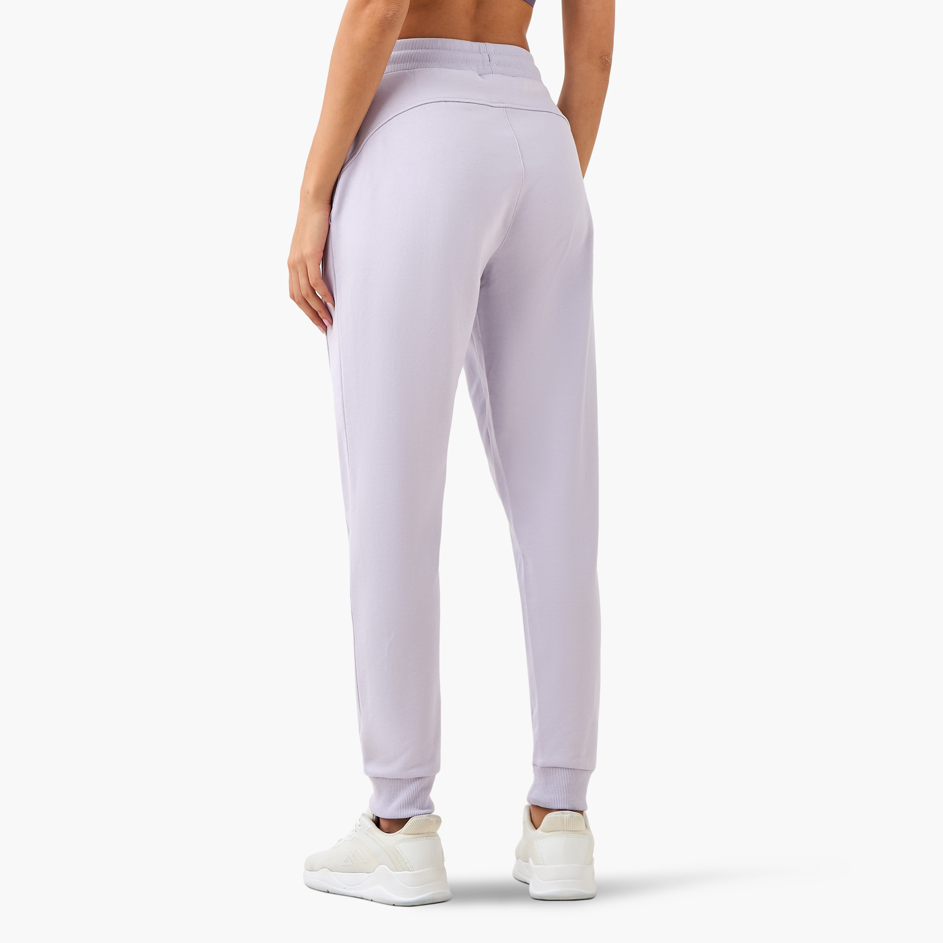 Women Drawstring Waist Joggers-women-clothing-bottoms-joggers-image-4