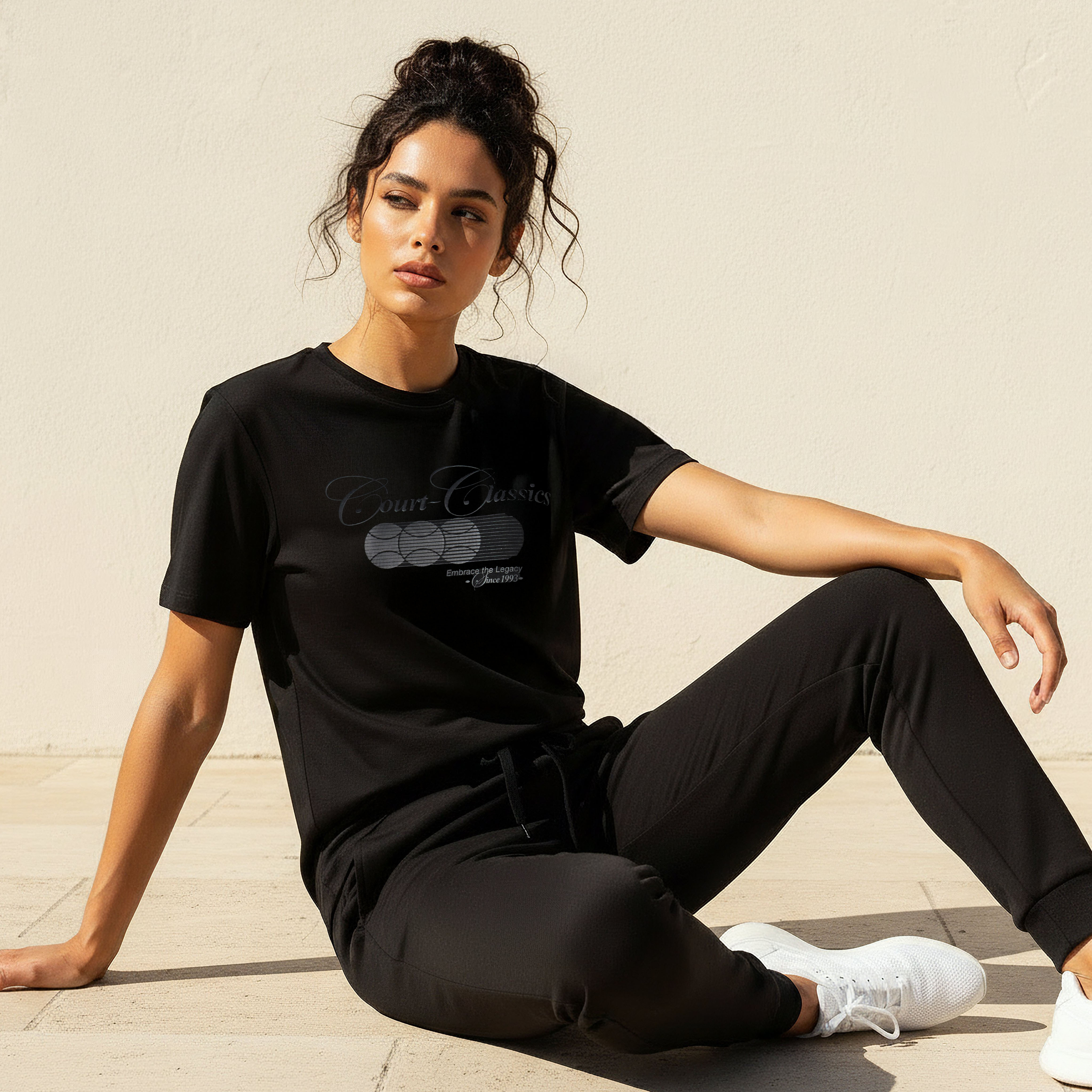 تيشيرت ناعم للنساء-women-clothing-coordsets-image-1