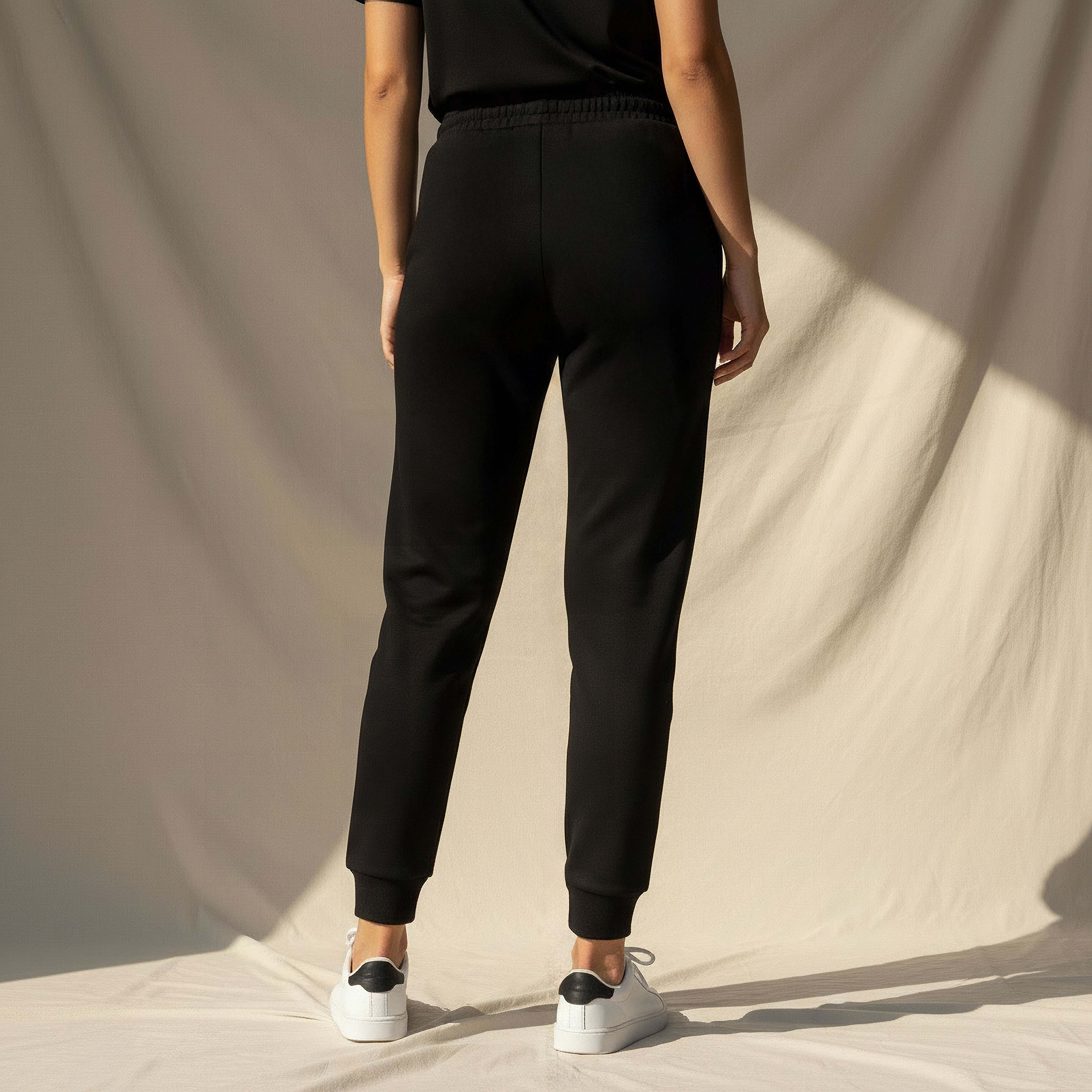 Women Soft Touch Drawstring Waist Joggers-women-clothing-bottoms-joggers-image-4