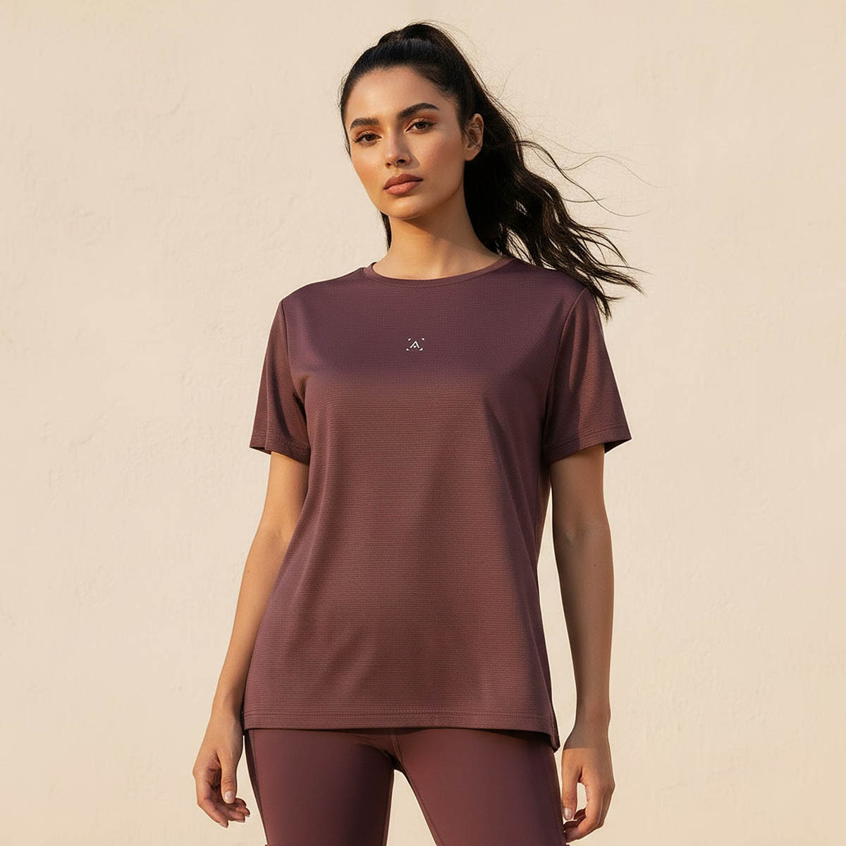 تيشيرت ناعم الملمس للنساء-sports-women-clothing-tshirtsandvests-image-1