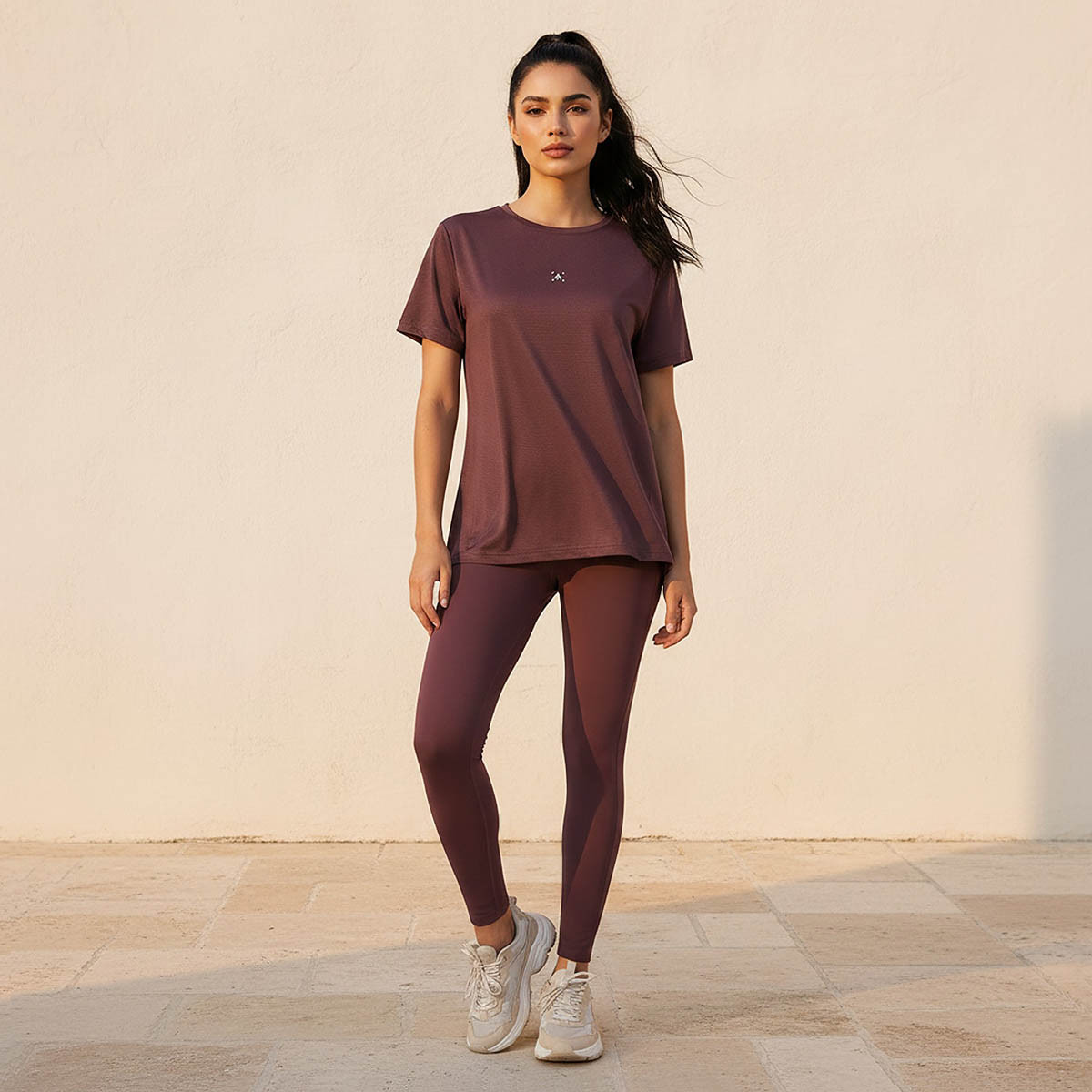 تيشيرت ناعم الملمس للنساء-sports-women-clothing-tshirtsandvests-image-3