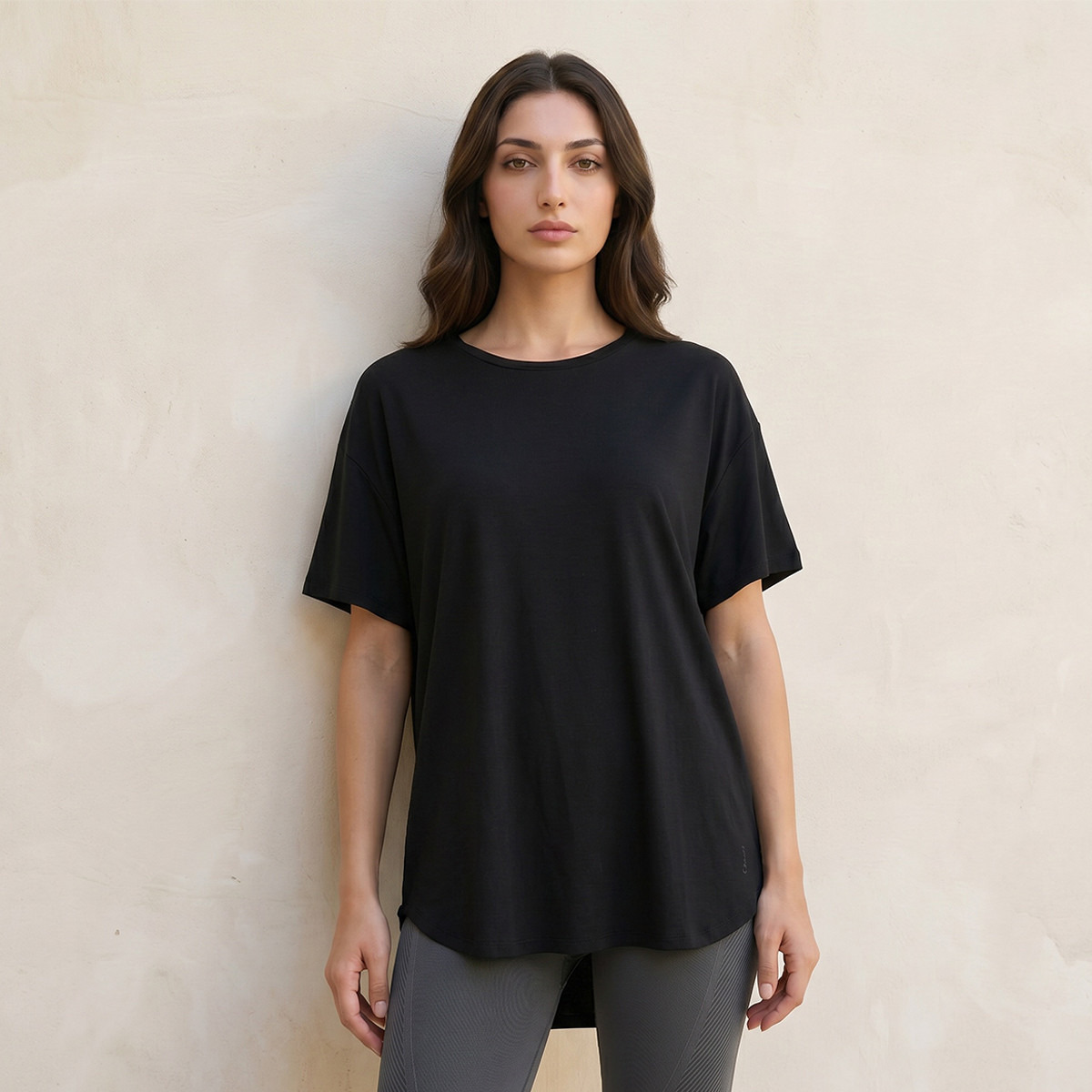 تيشيرت بوكسي بمرونة فائقة-women-clothing-tshirts-image-1