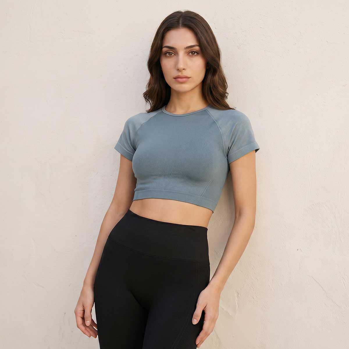Performance Cutout Crop T-shirt-sports-women-clothing-tshirtsandvests-image-1