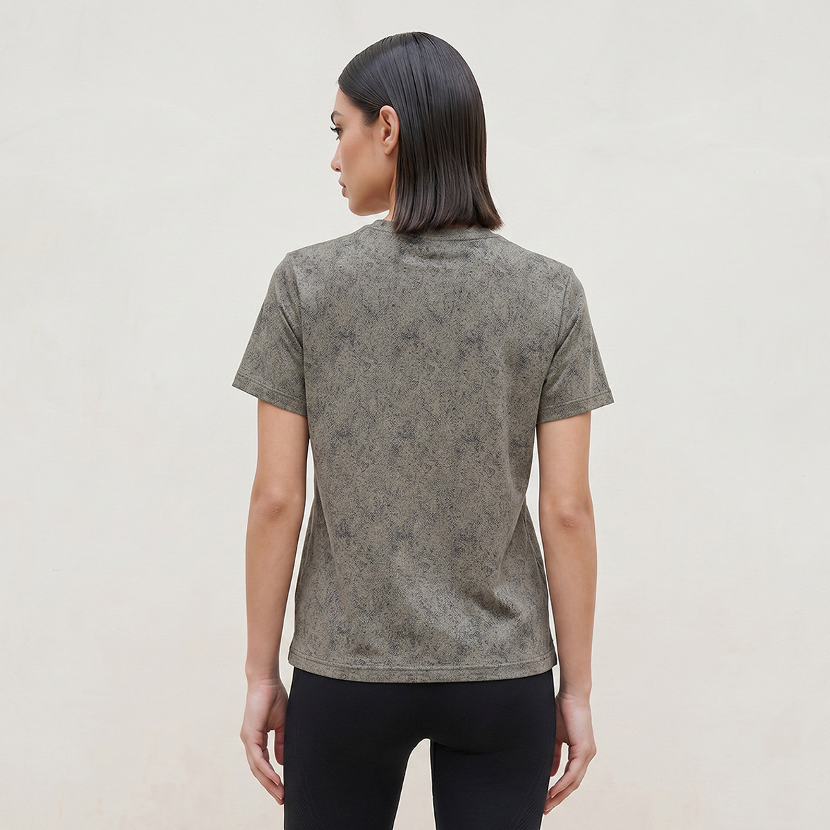 Textured 2 Way Stretch T-shirt-women-clothing-tshirts-image-4