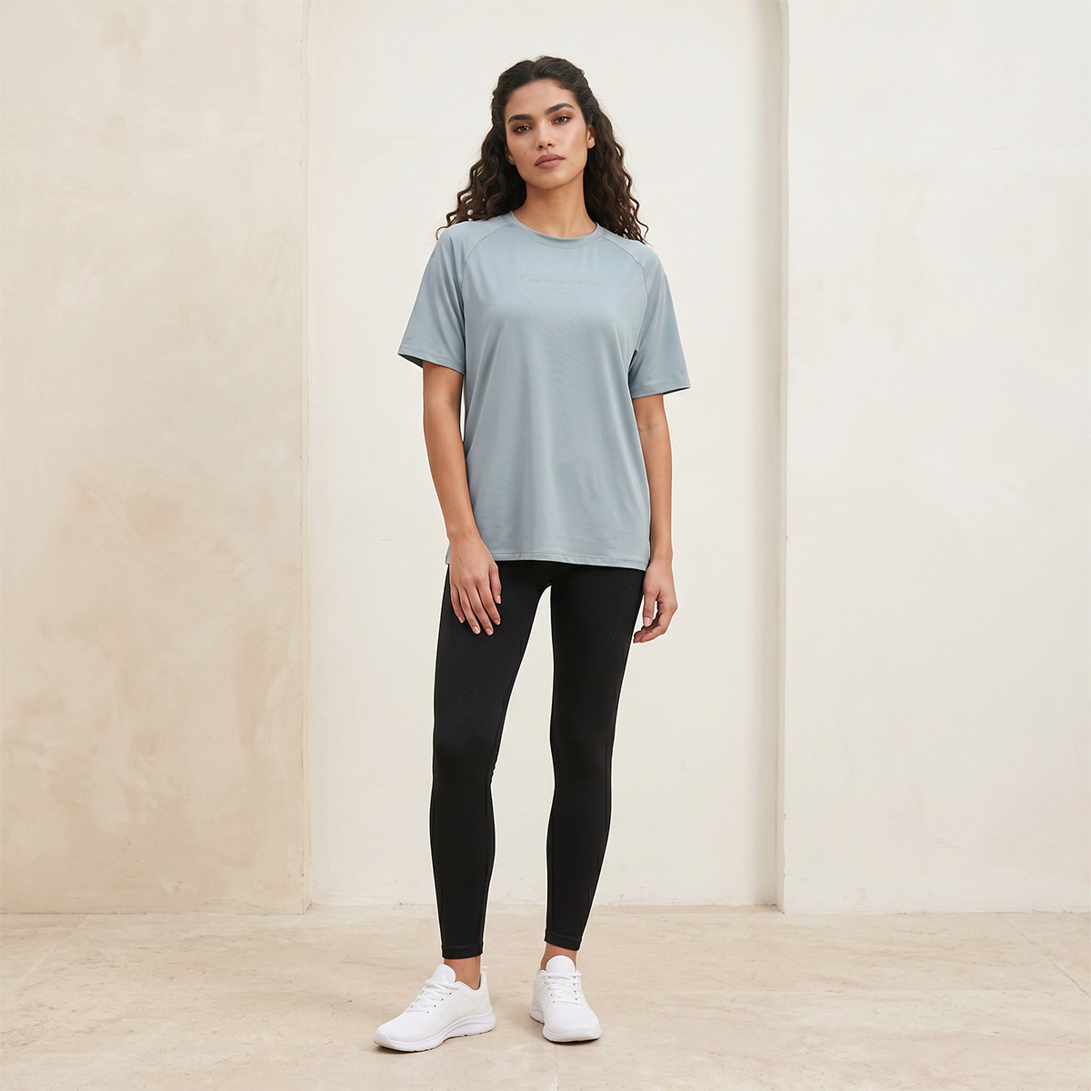 Printed 2 Way Stretch T-shirt-sports-women-clothing-tshirtsandvests-image-3