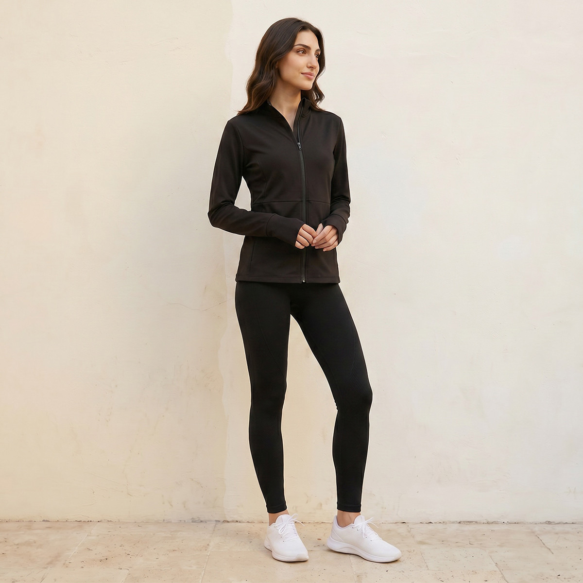 جاكيت بسحاب كامل وأكمام بفتحة إبهام-women-clothing-sportswearandactivewear-coatsandjackets-jackets-image-5