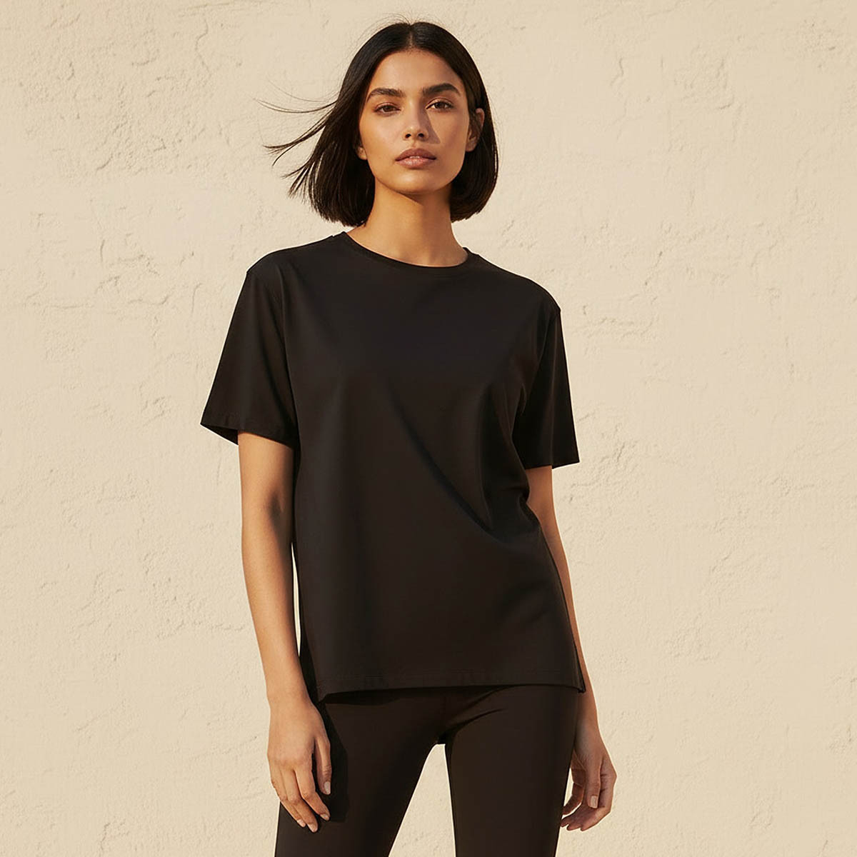 Women 2-Way Stretch Boxy T-shirt-sports-women-clothing-tshirtsandvests-image-1