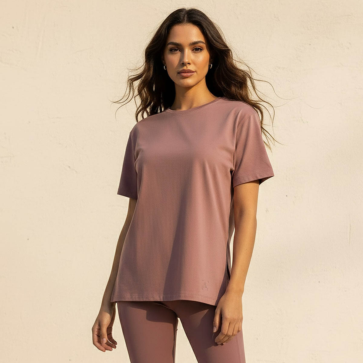 Women 2-Way Stretch Boxy T-shirt-sports-women-clothing-tshirtsandvests-image-1