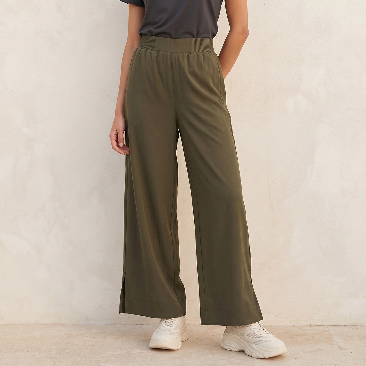 Soft Touch 2-Way Stretch Wide Leg Track Pants-women-clothing-bottoms-joggers-image-1